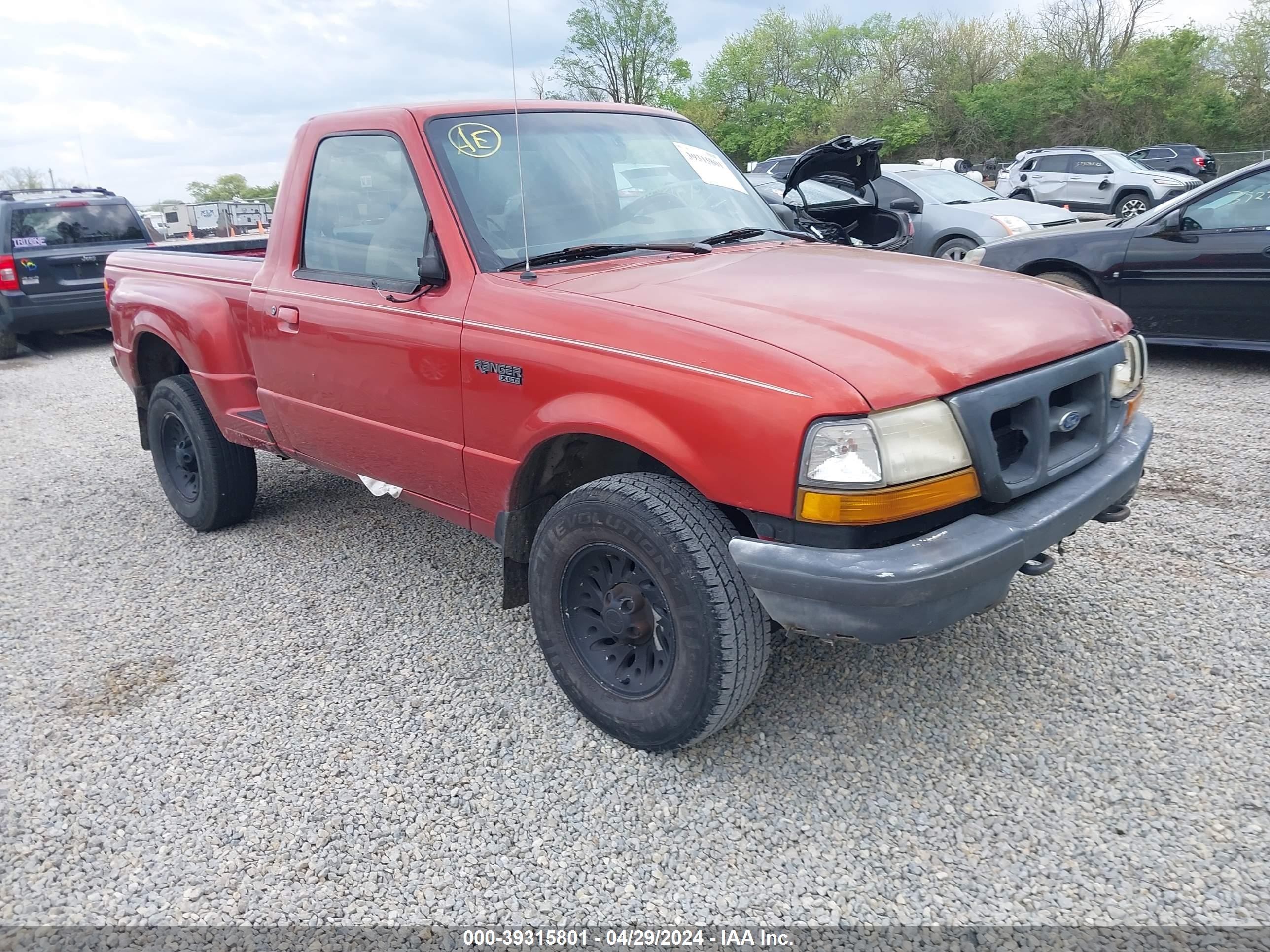 FORD RANGER 1998 1ftyr11uxwpb50519