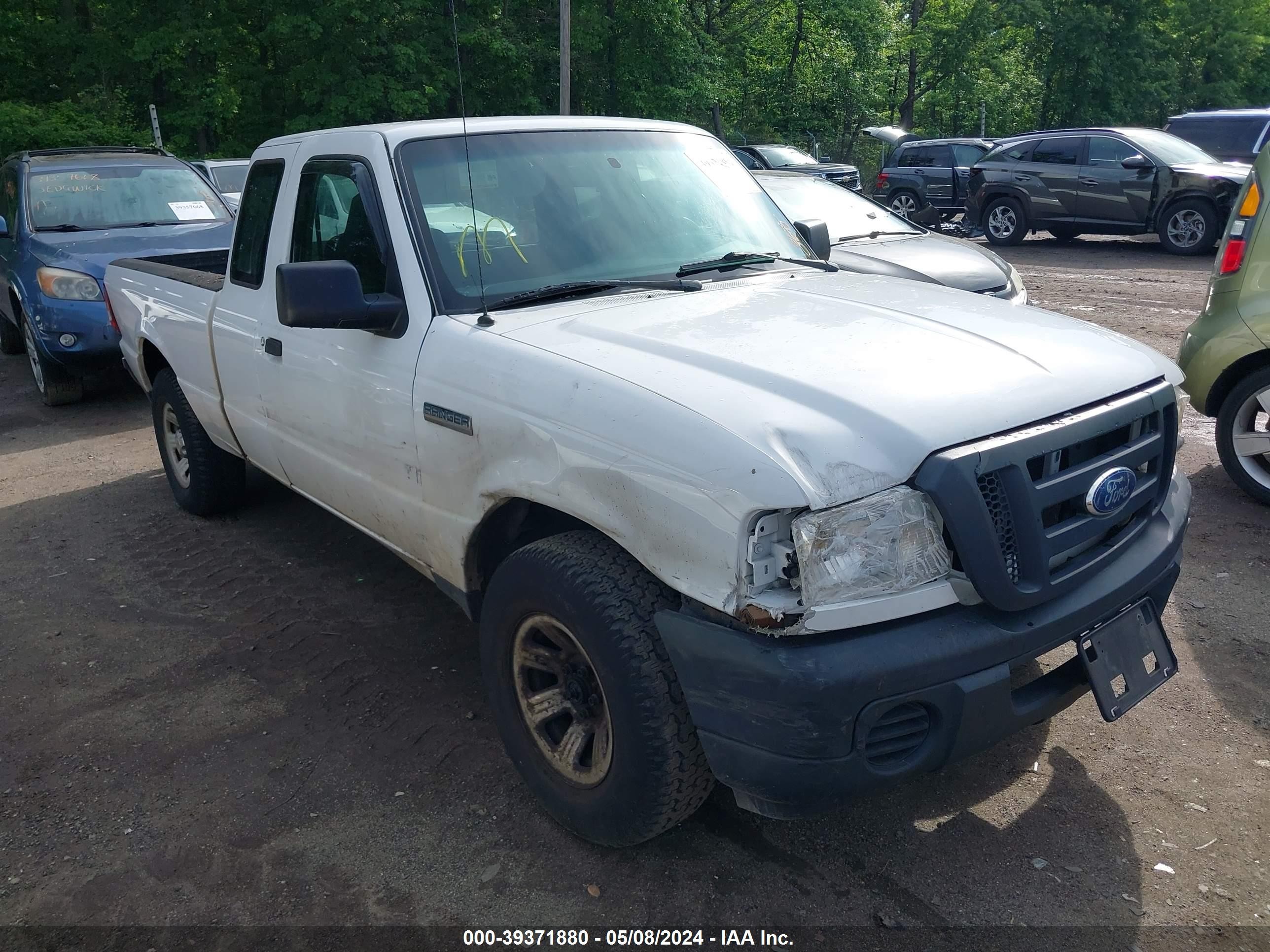 FORD RANGER 2008 1ftyr14d28pb13186