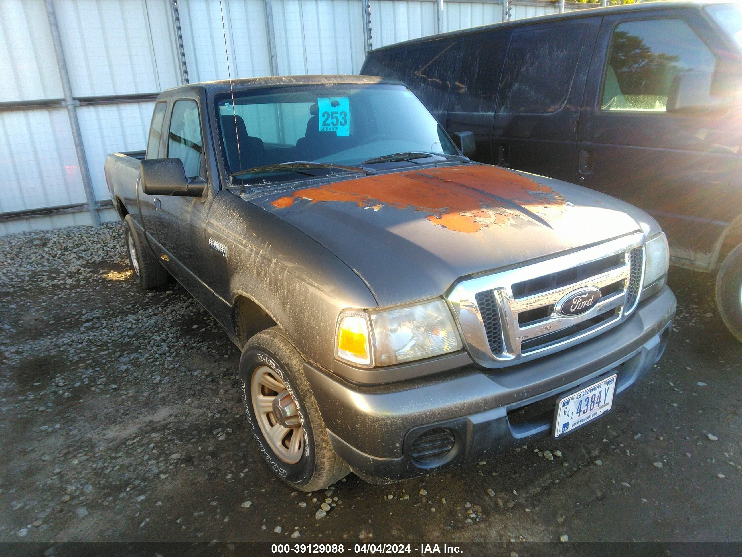 FORD RANGER 2009 1ftyr14d69pa68545