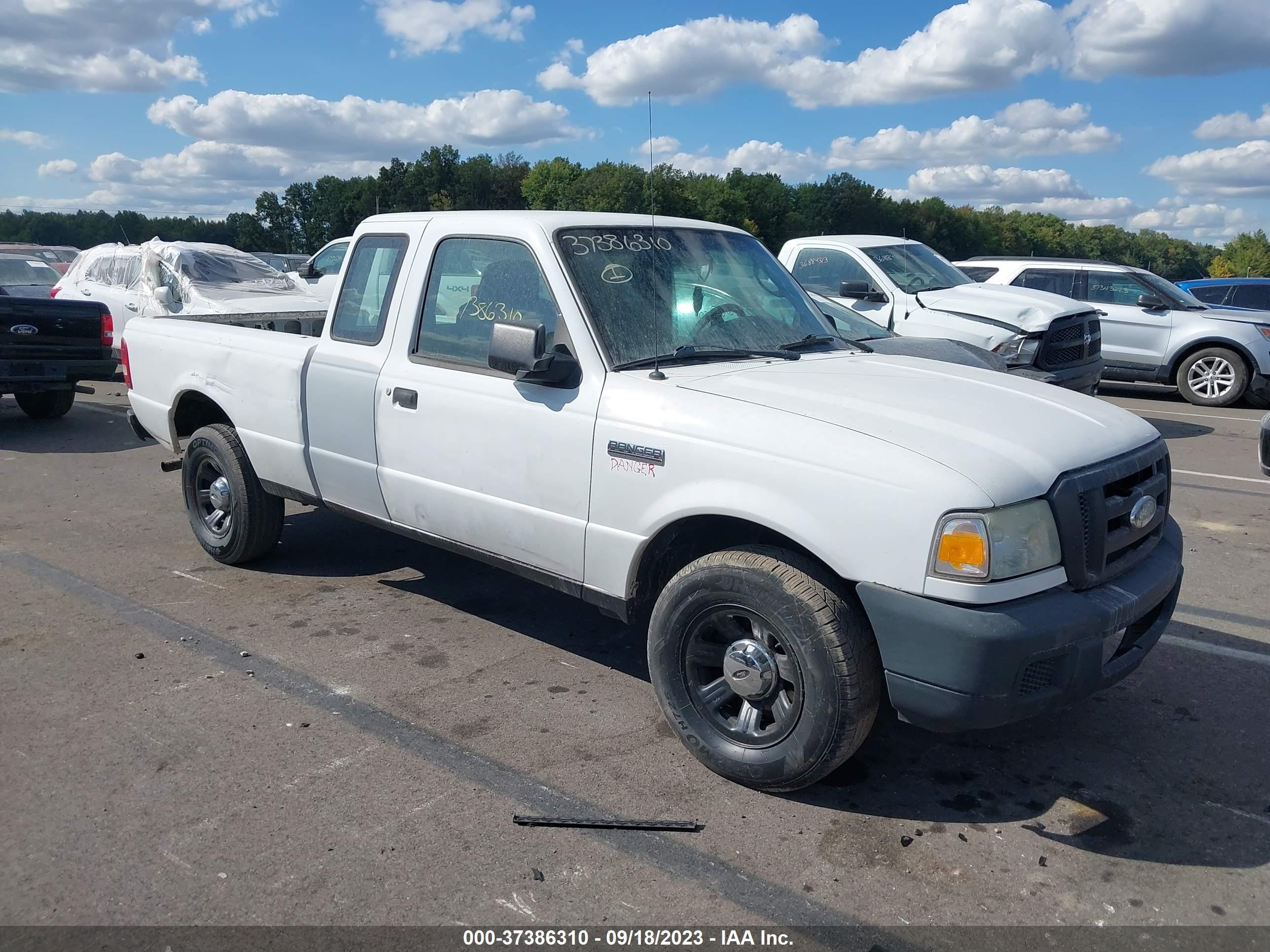 FORD RANGER 2007 1ftyr14d87pa02947