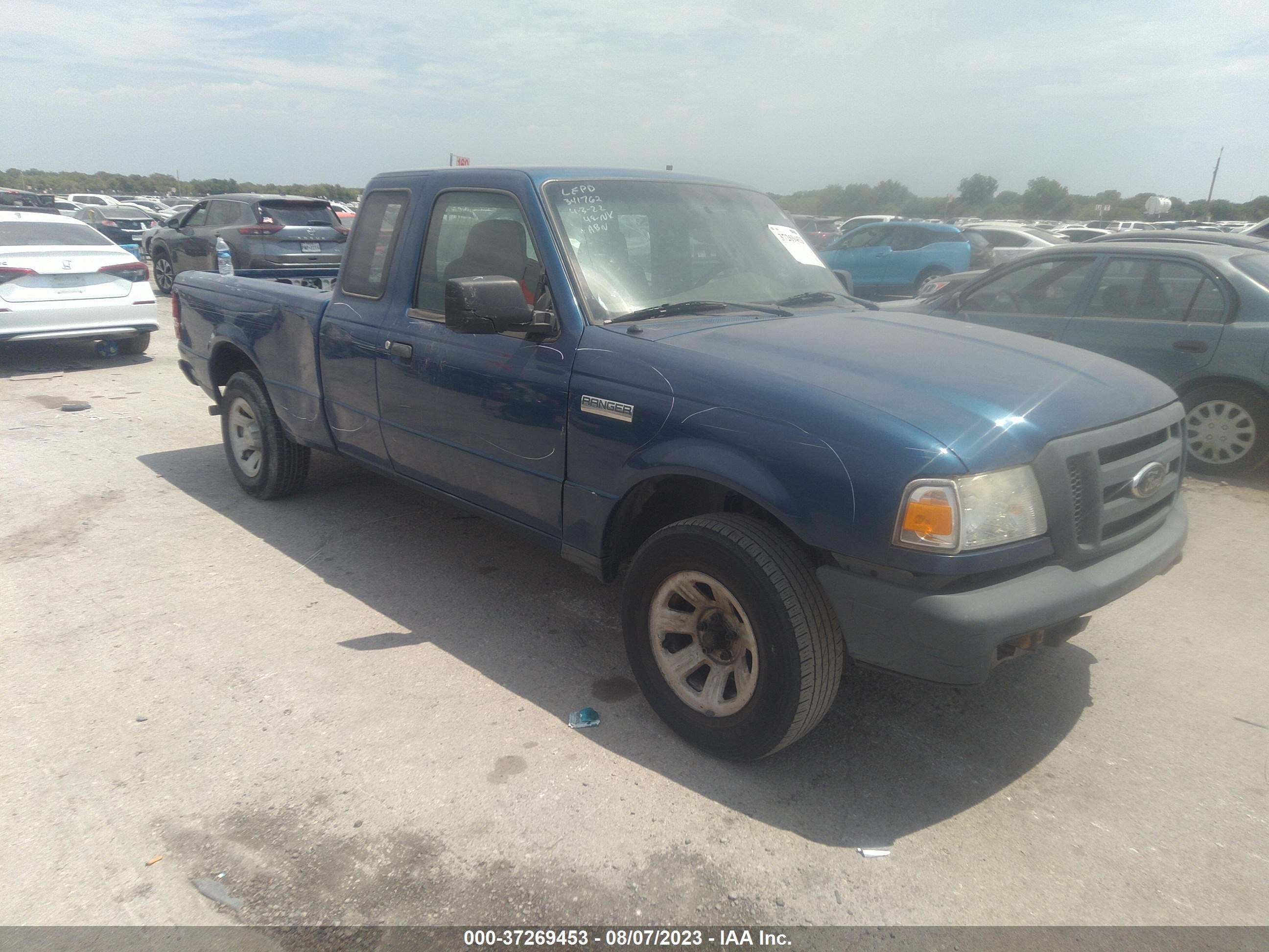 FORD RANGER 2008 1ftyr14d98pa42486