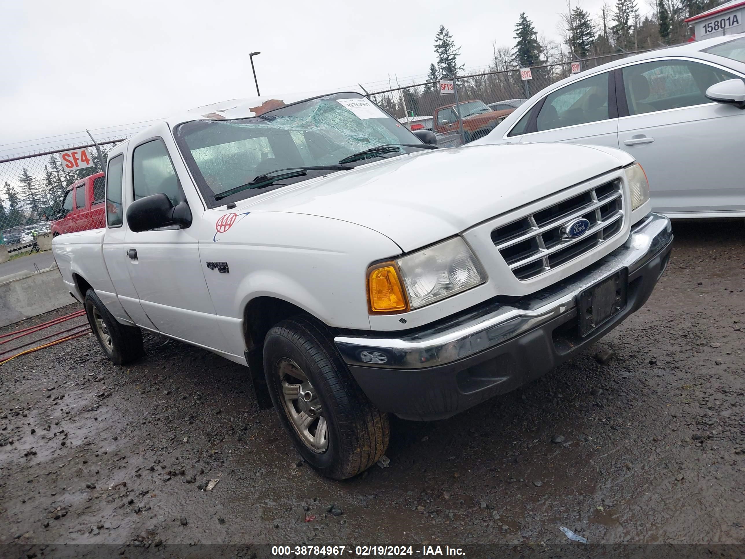 FORD RANGER 2001 1ftyr14u41pa91438