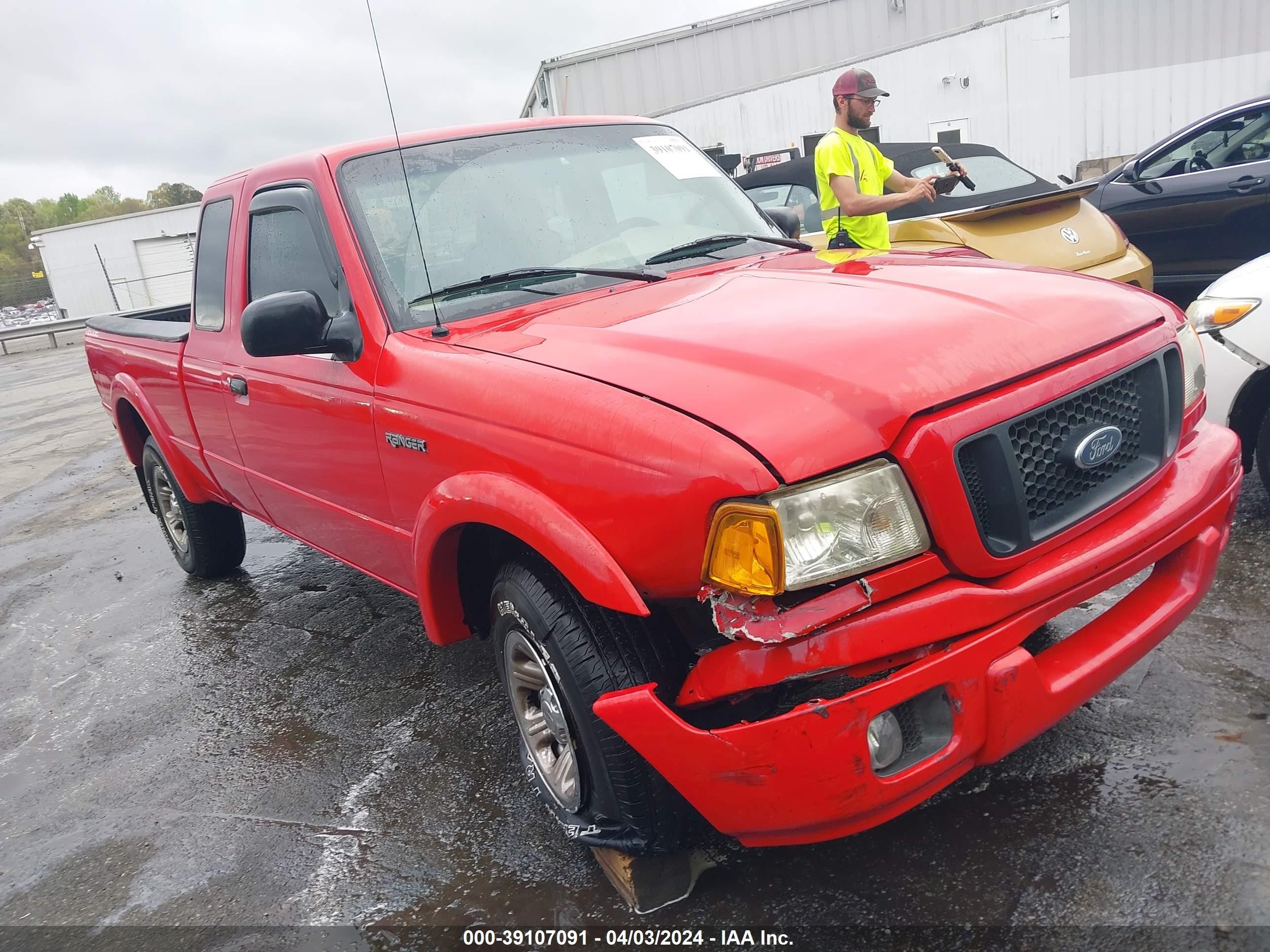 FORD RANGER 2005 1ftyr14u45pa43959