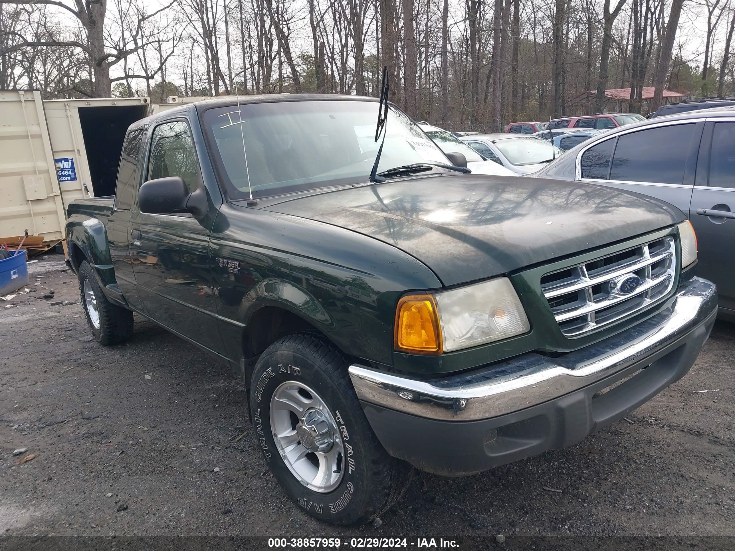 FORD RANGER 2001 1ftyr14ux1pa81495