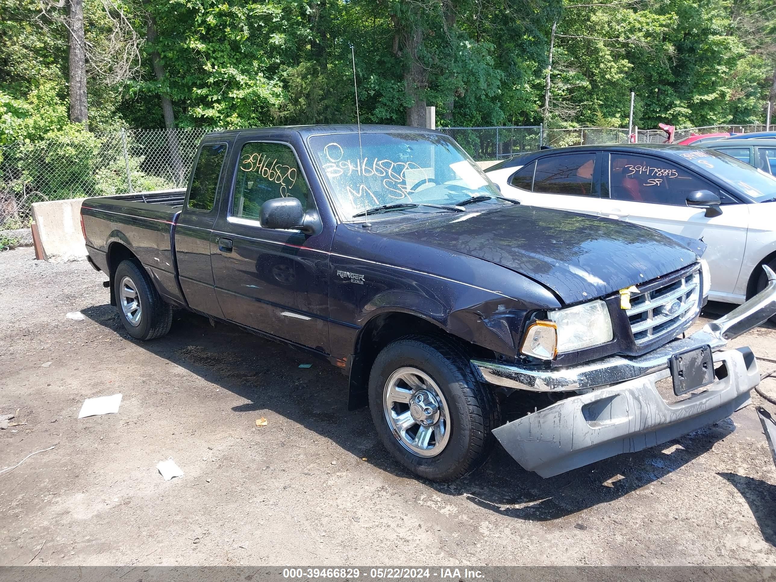 FORD RANGER 2002 1ftyr14ux2ta27459