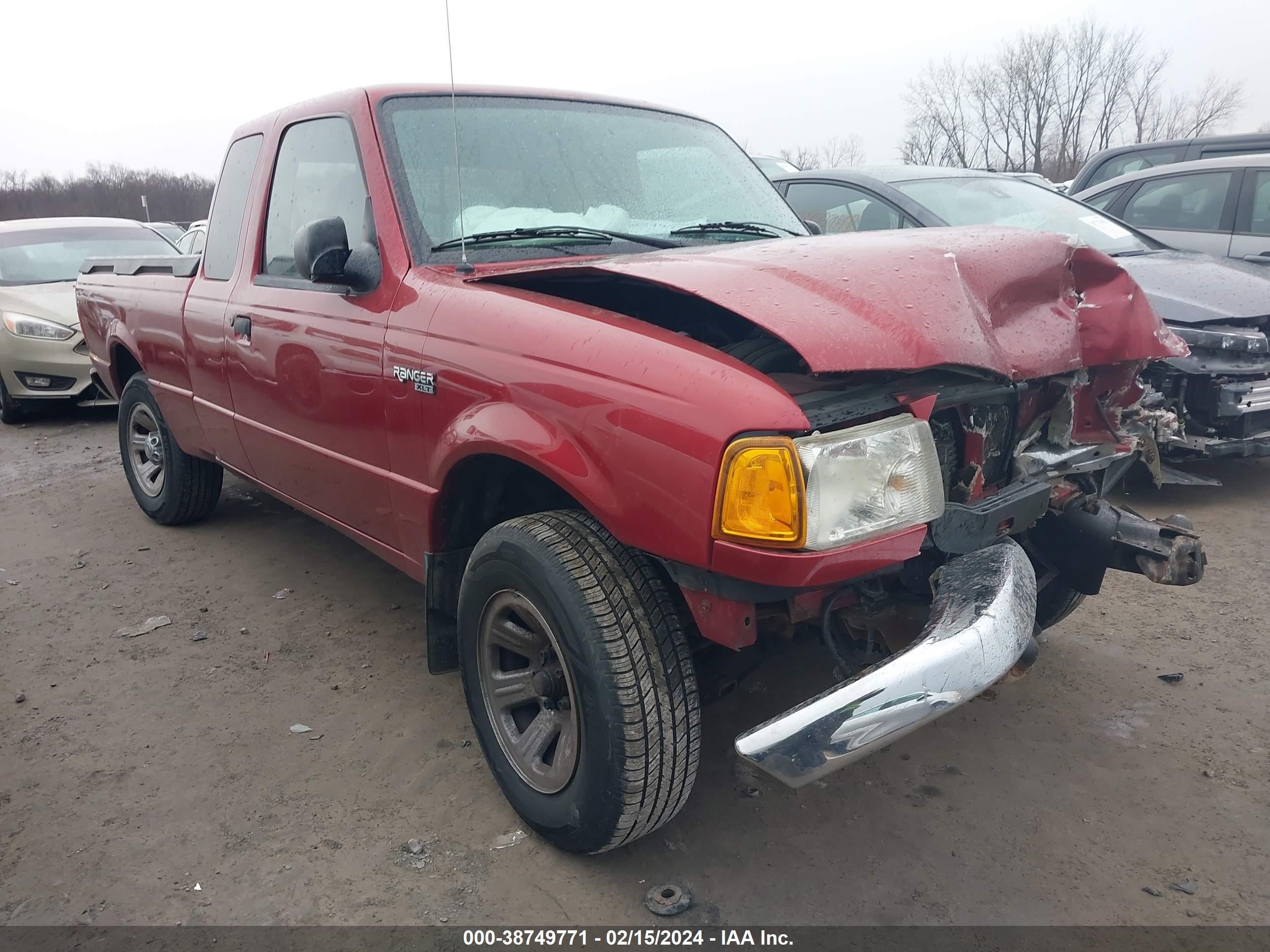 FORD RANGER 2001 1ftyr14v11tb06476