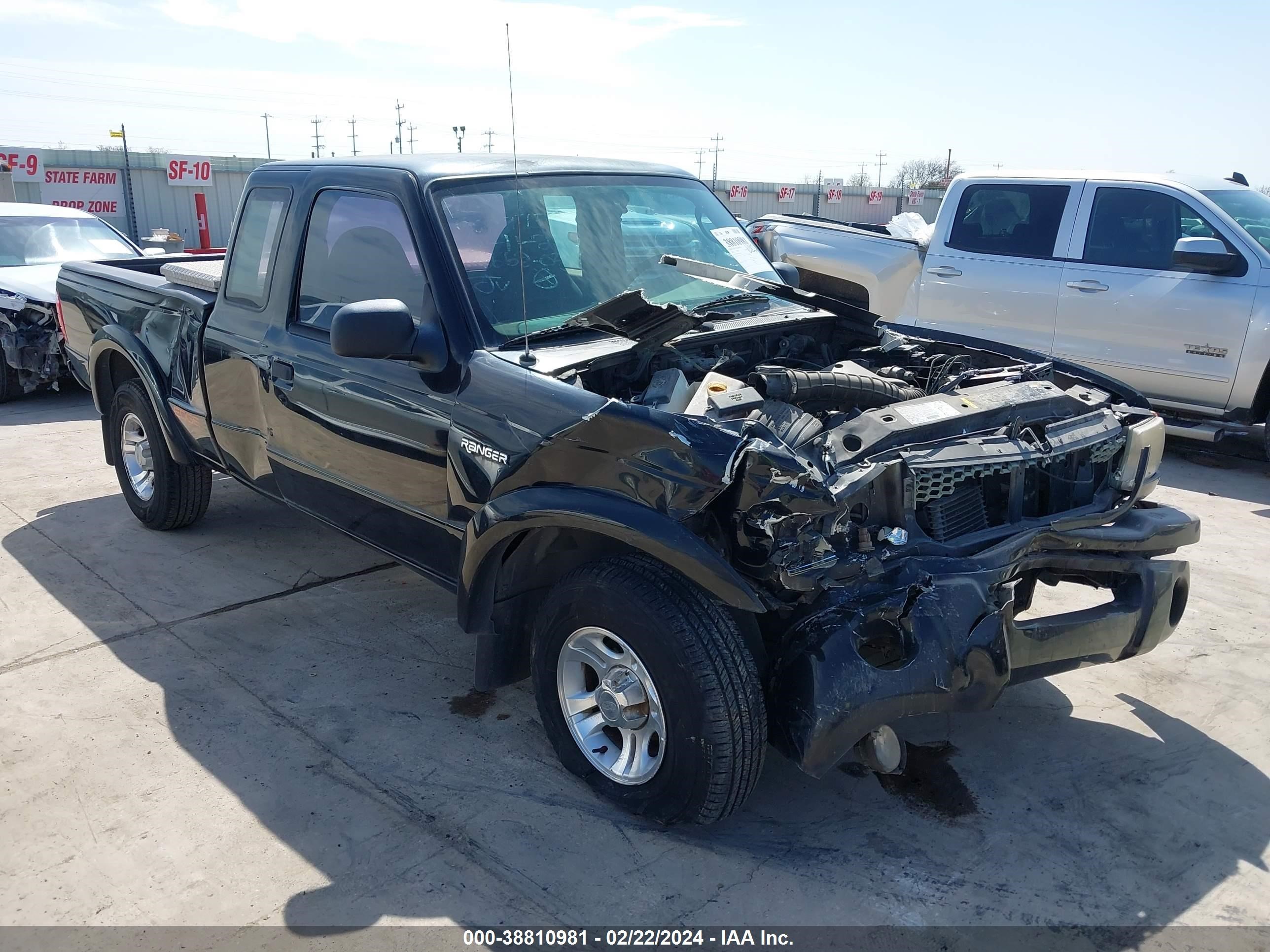 FORD RANGER 2003 1ftyr14v53pa66205