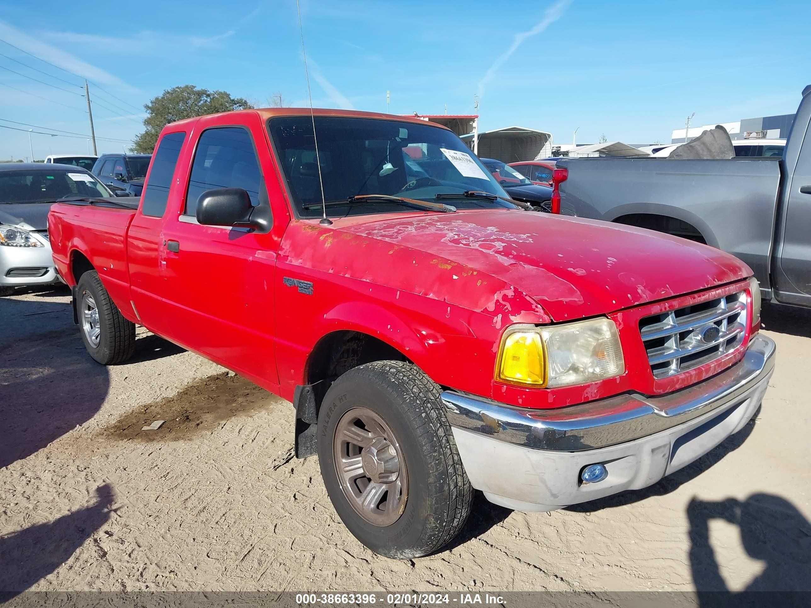 FORD RANGER 2001 1ftyr14v71pb06832