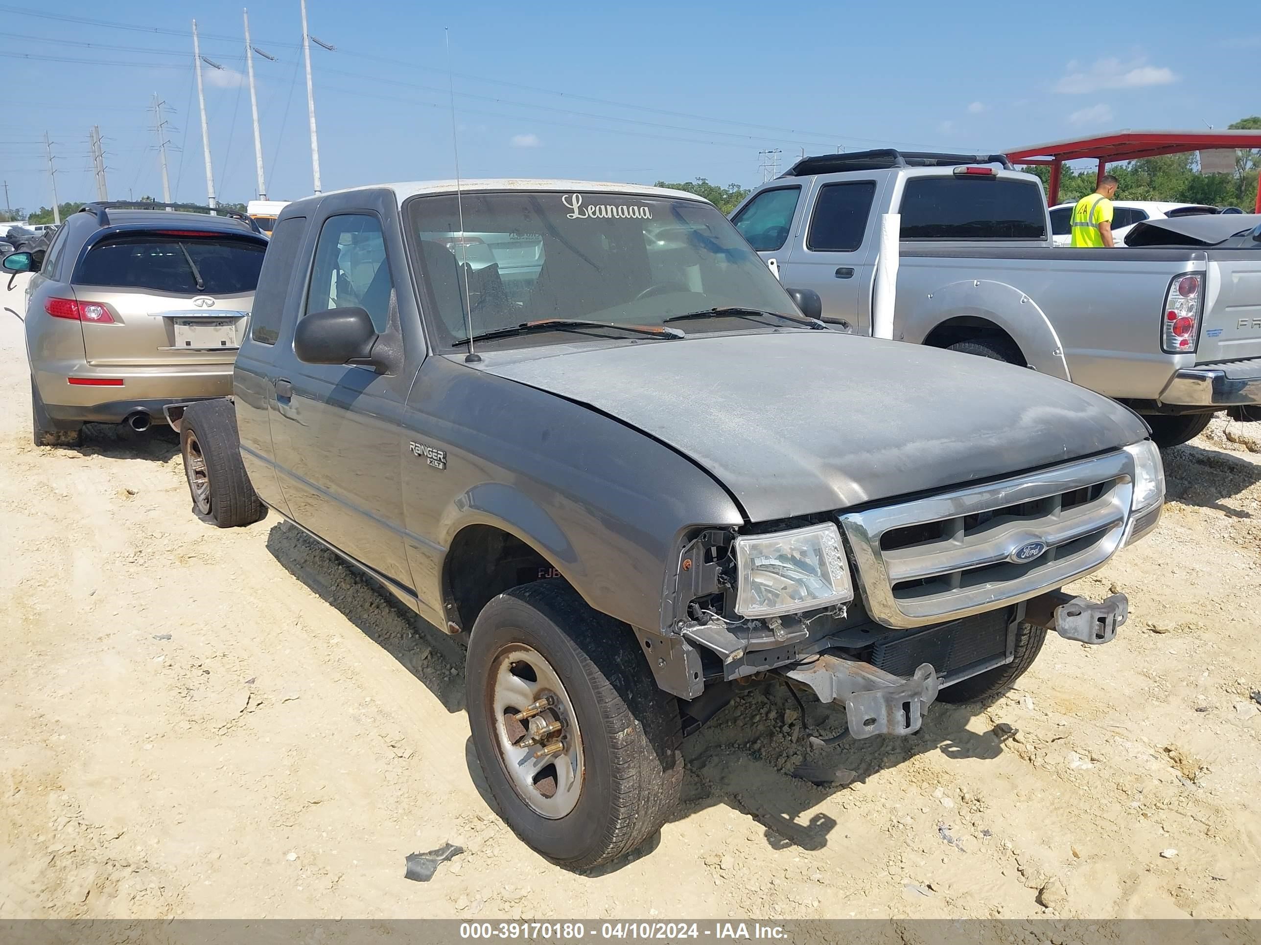 FORD RANGER 2000 1ftyr14v7ypb71013