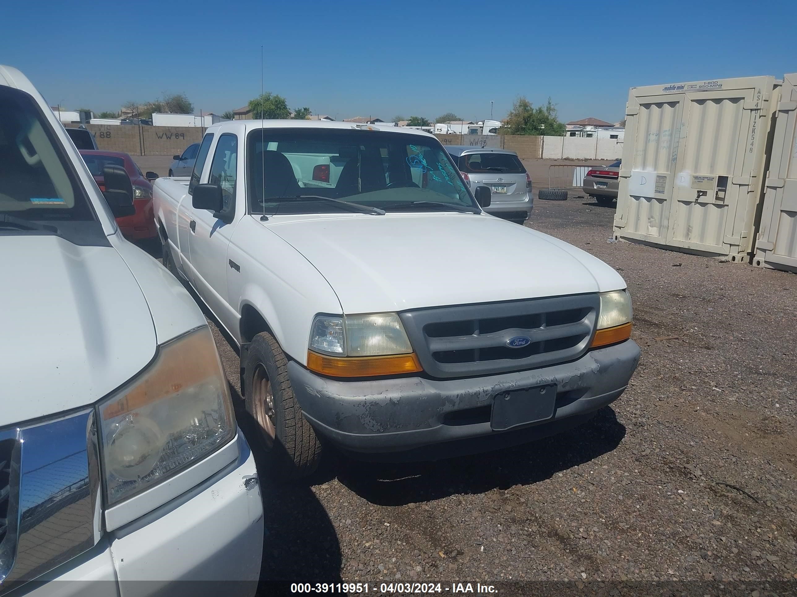 FORD RANGER 2000 1ftyr14x0yta35895