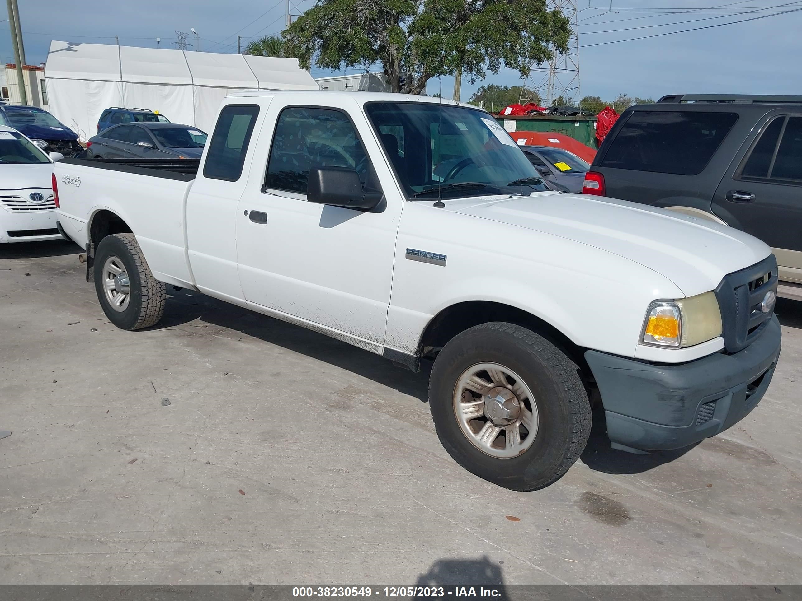 FORD RANGER 2007 1ftyr15e77pa72589