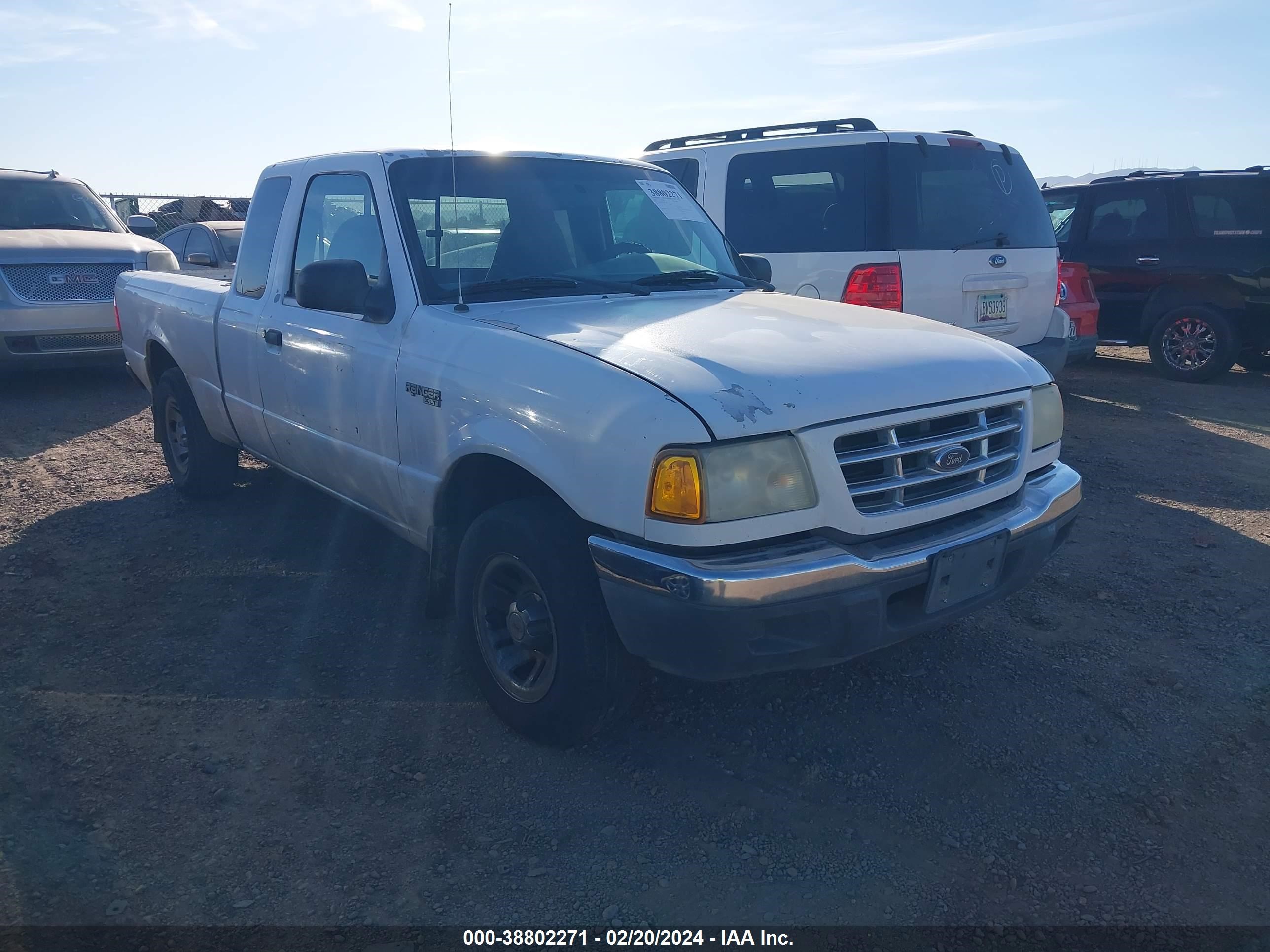 FORD RANGER 2002 1ftyr44e22pb71400