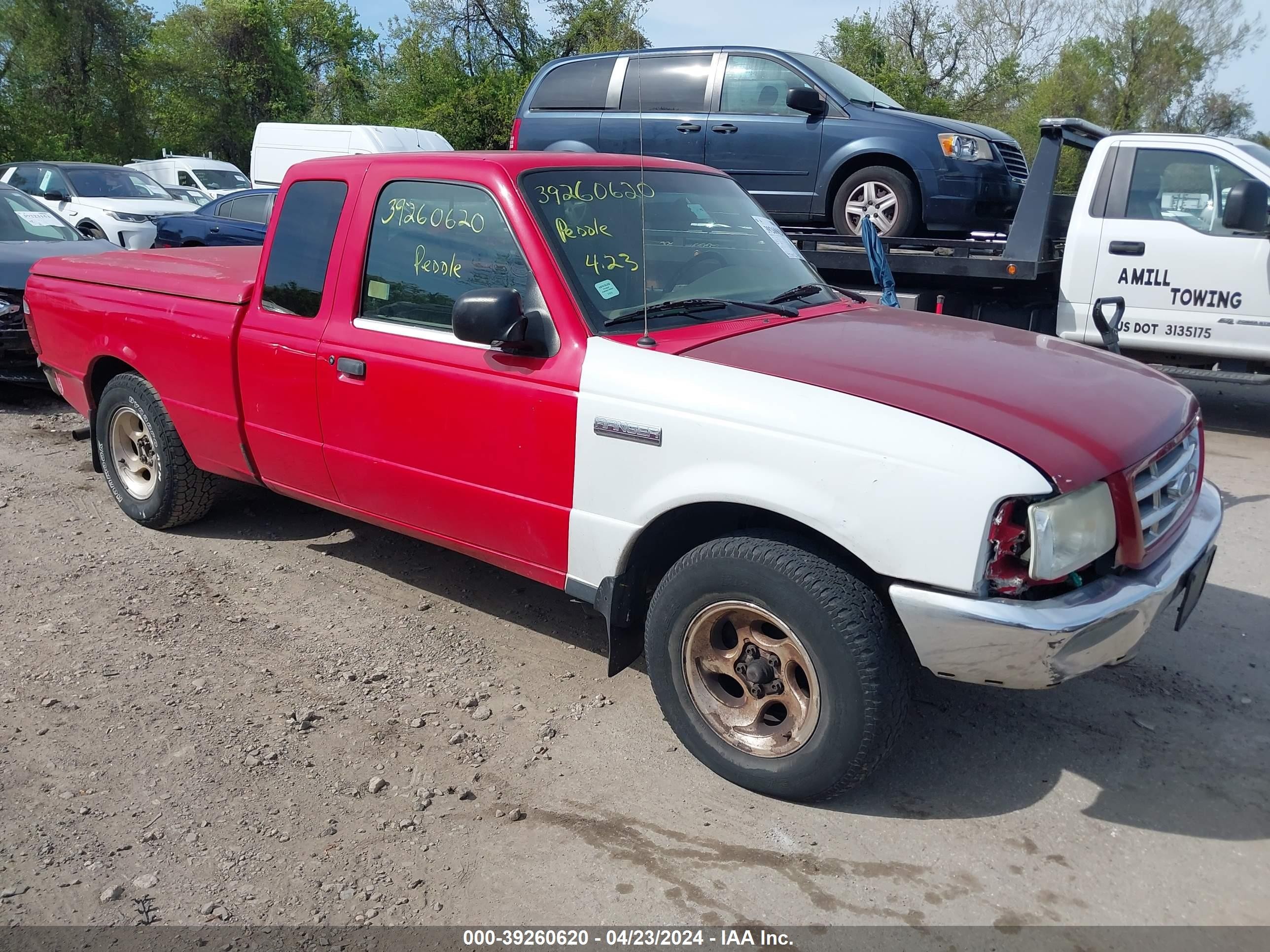 FORD RANGER 2002 1ftyr44e32ta43481