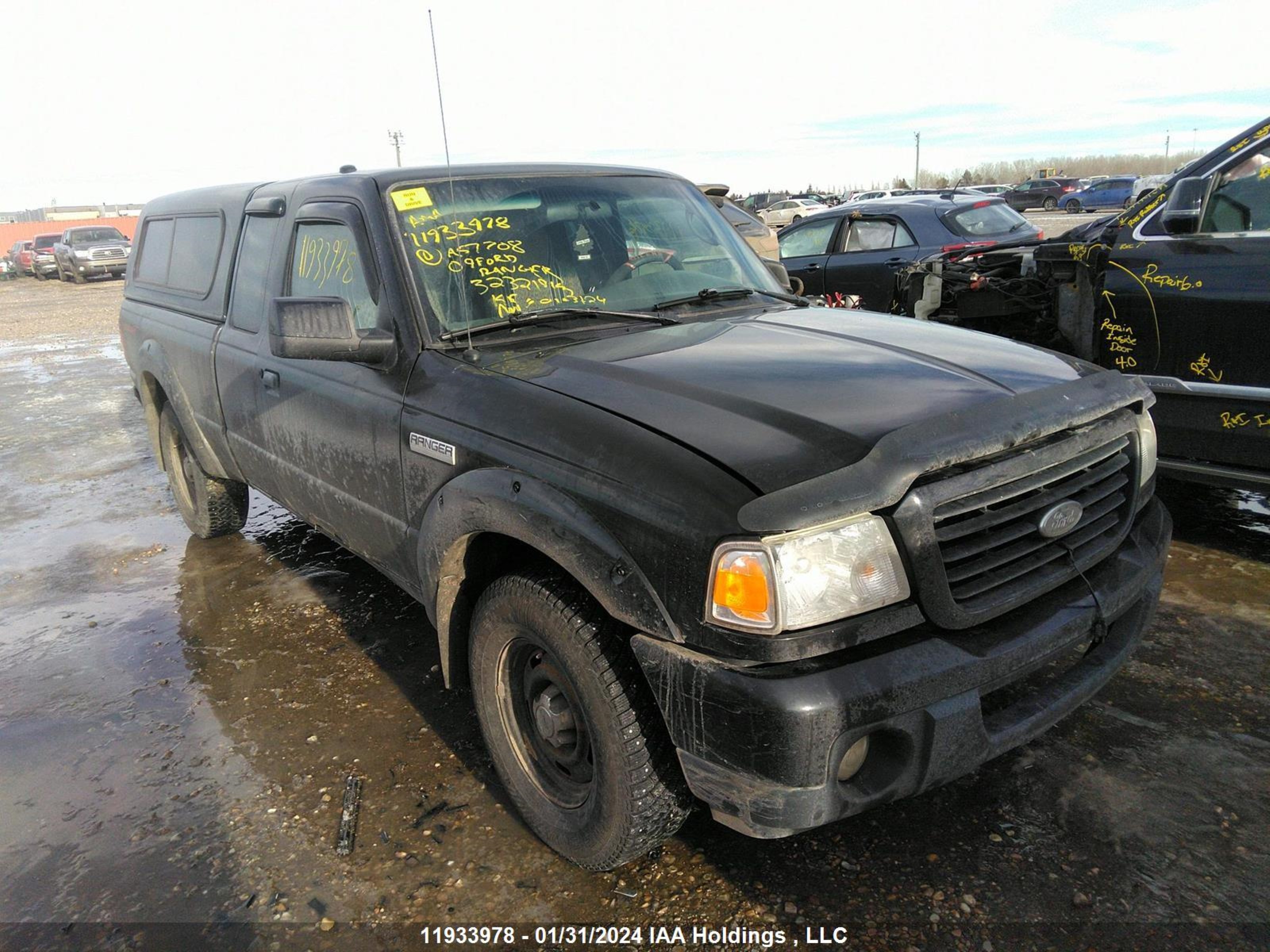 FORD RANGER 2009 1ftyr44e59pa57708