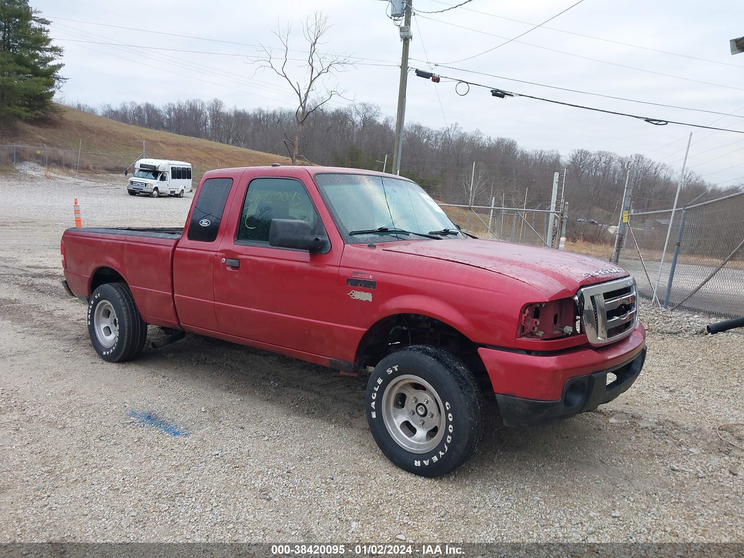 FORD RANGER 2008 1ftyr44u08pa62255