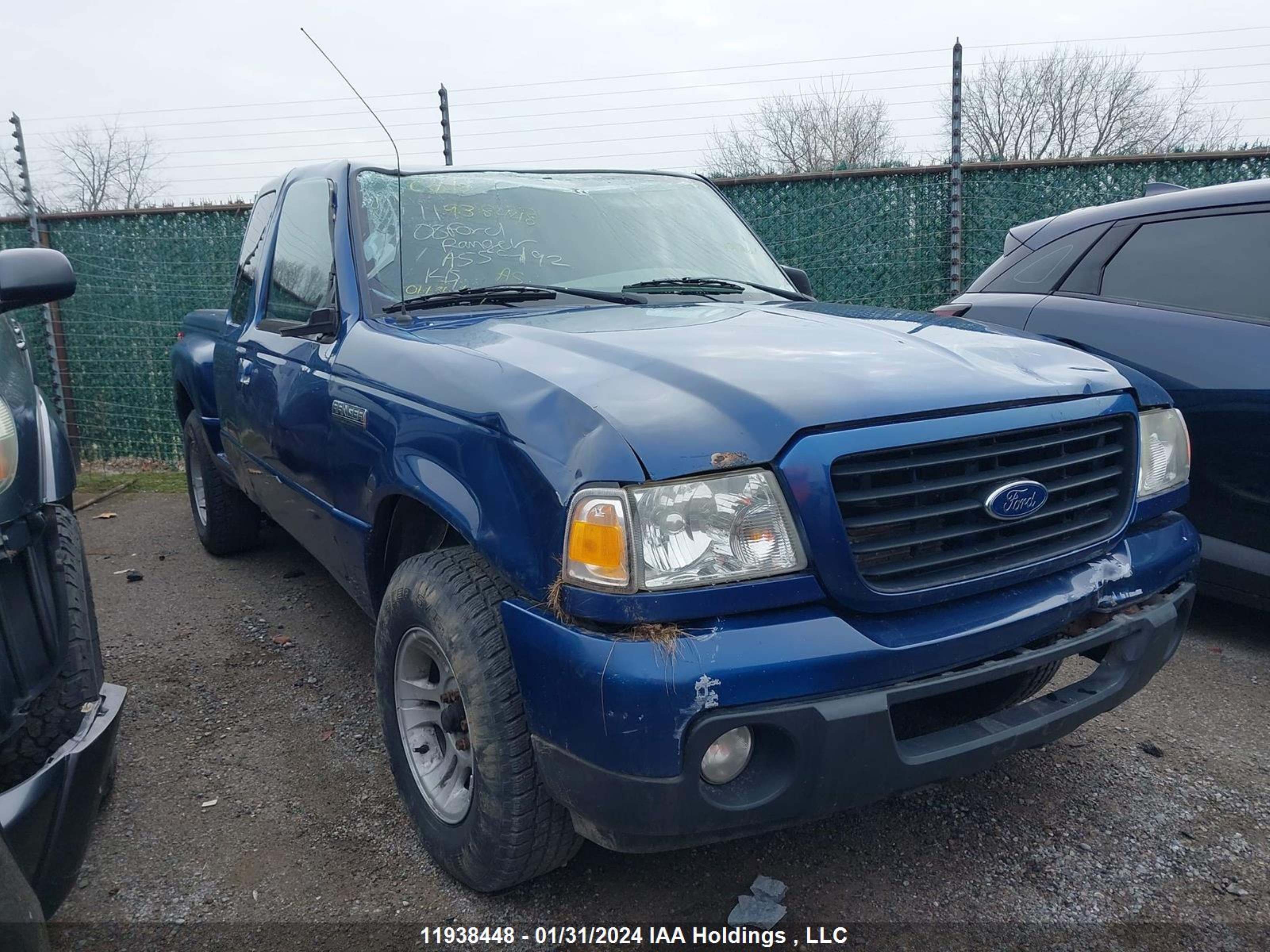 FORD RANGER 2008 1ftyr44u18pa55492