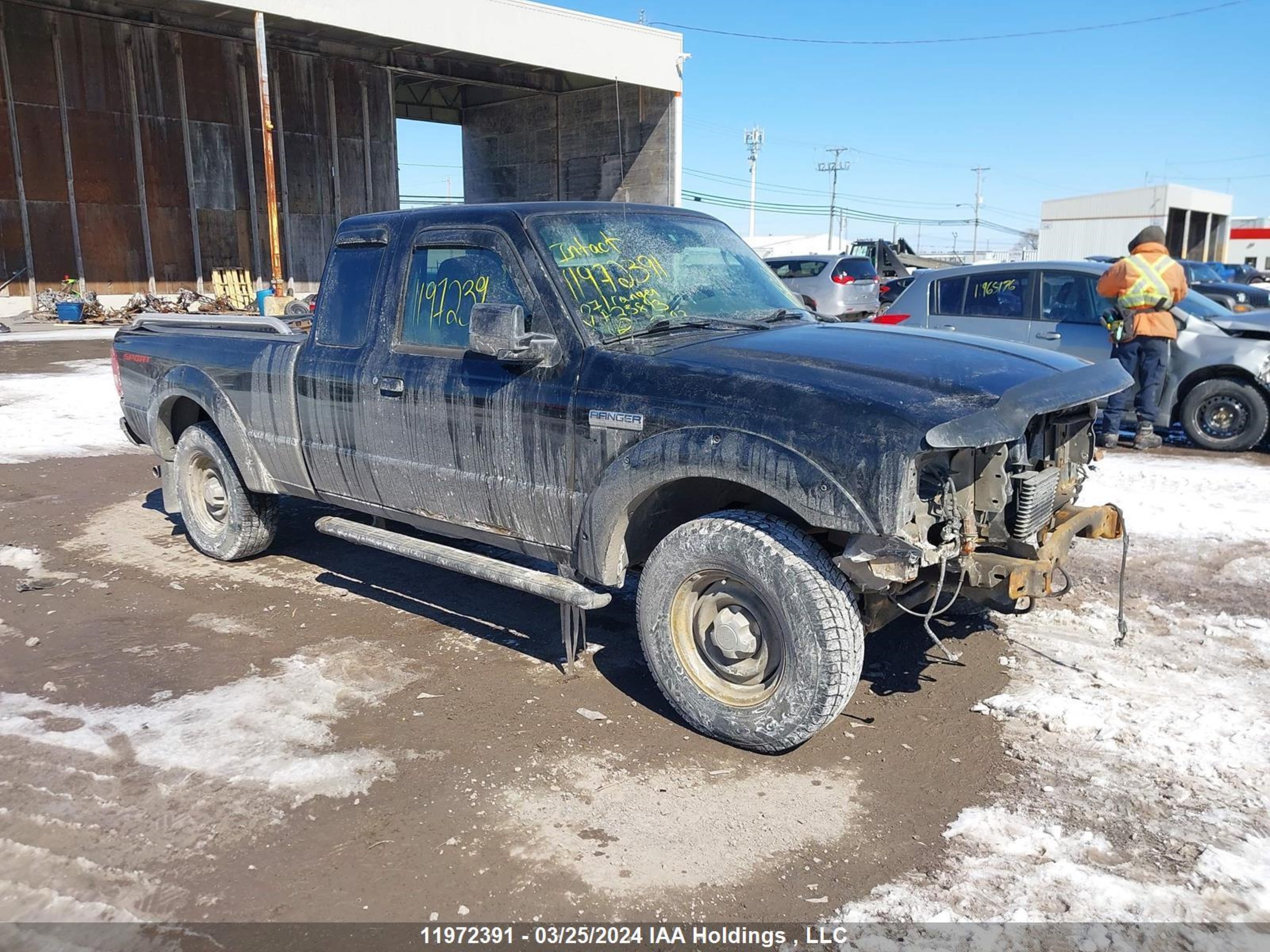 FORD RANGER 2007 1ftyr44u47pa23893