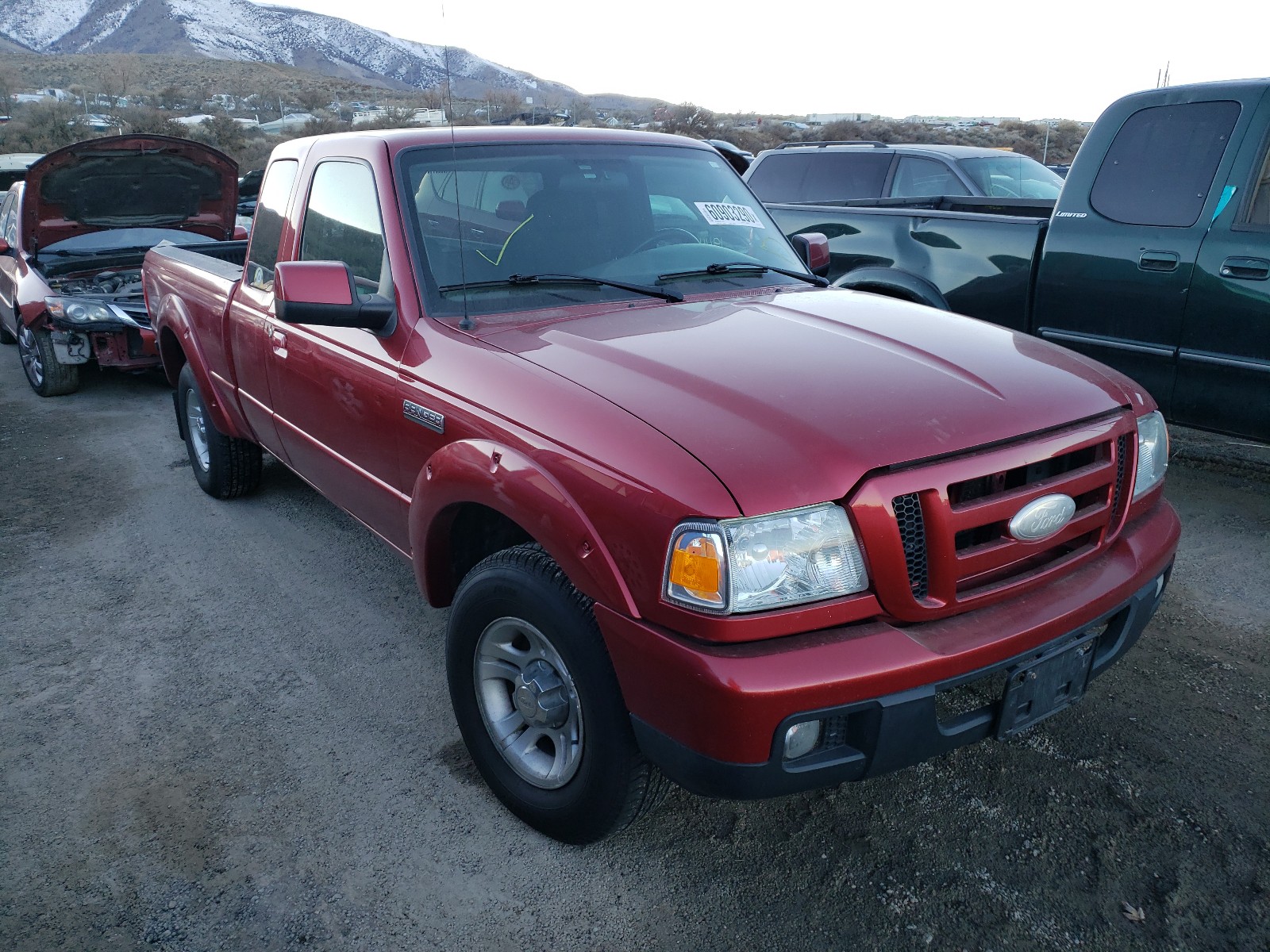 FORD RANGER SUP 2007 1ftyr44u57pa78983