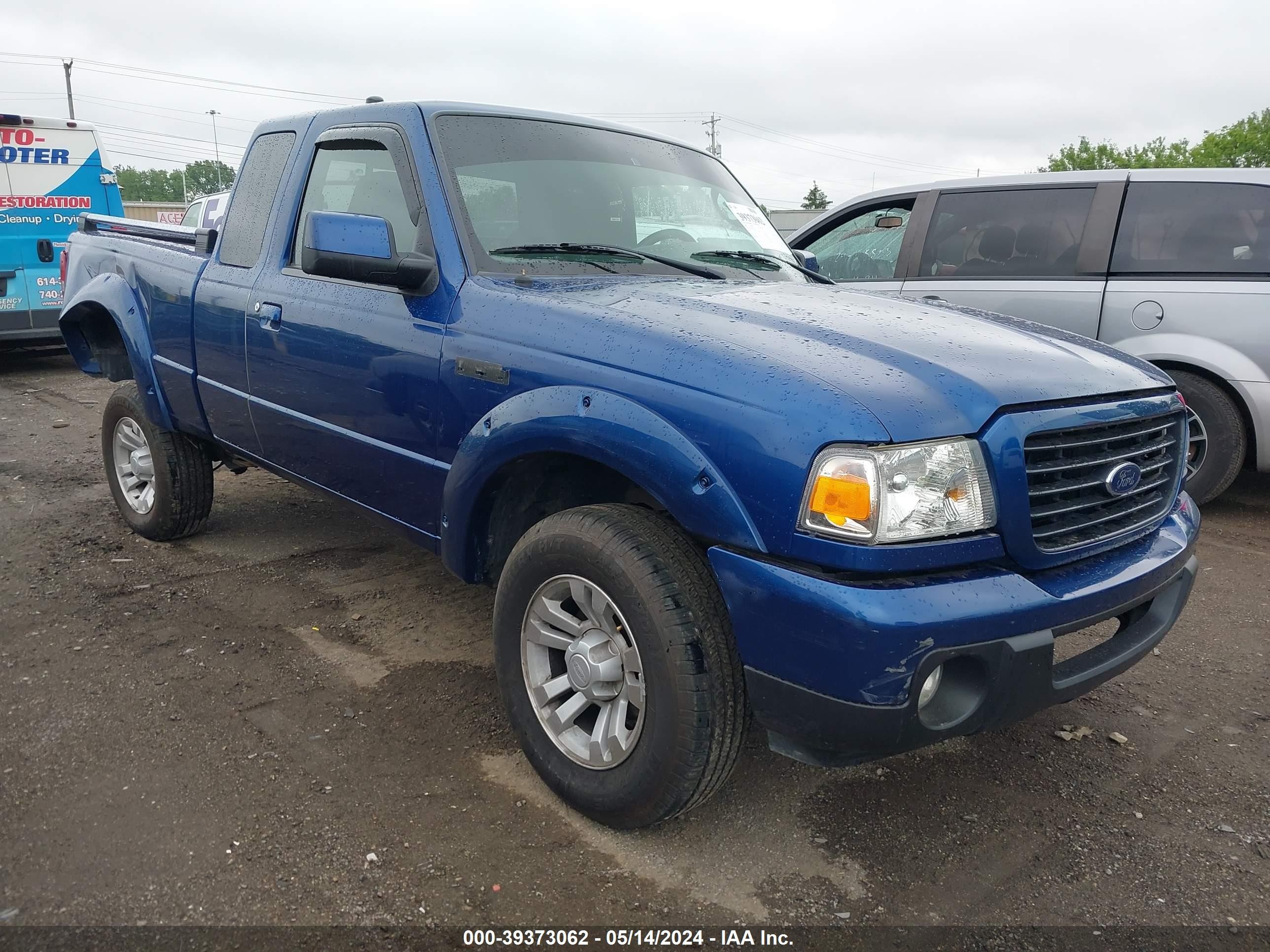 FORD RANGER 2008 1ftyr44u58pa13617