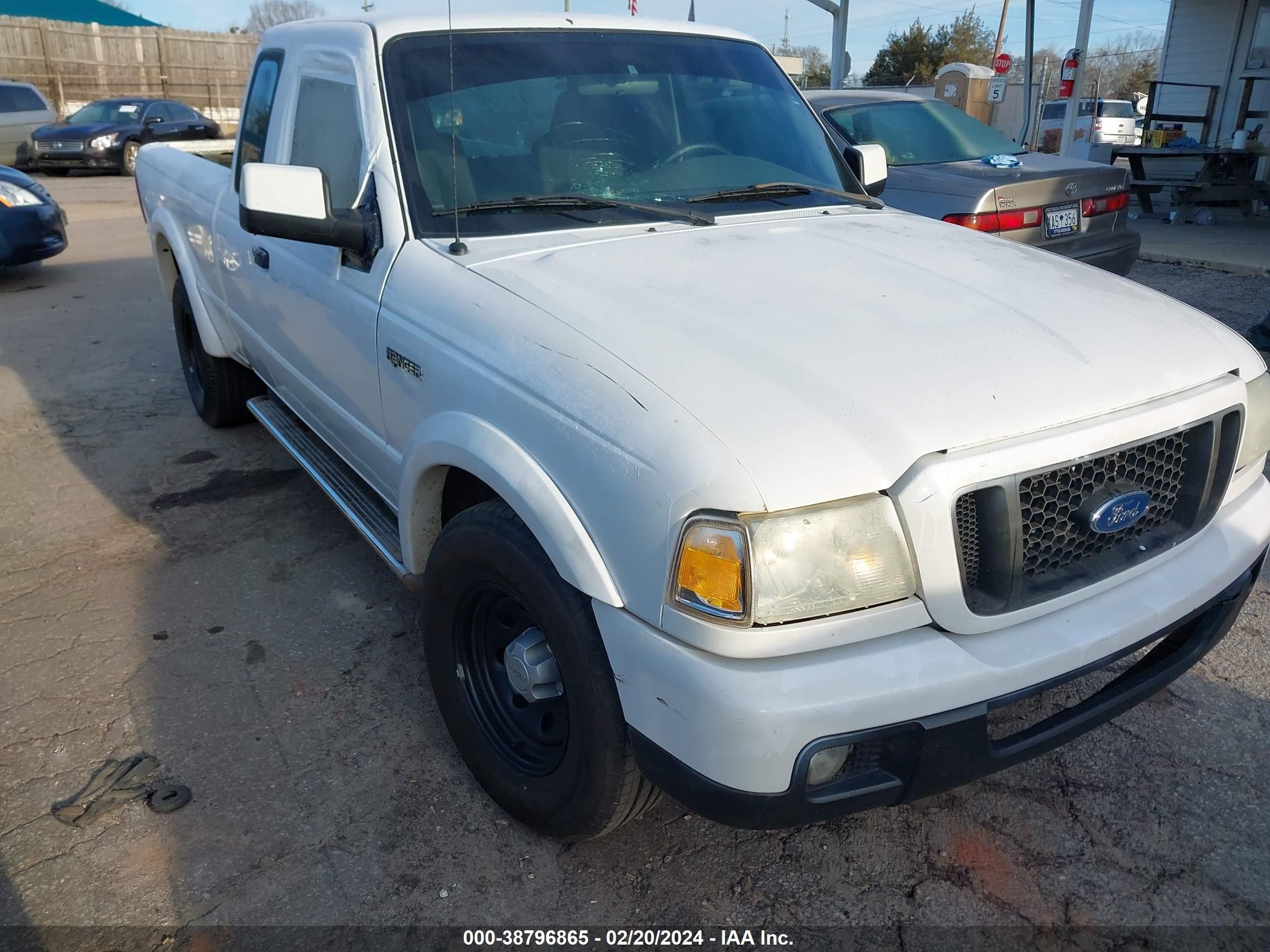 FORD RANGER 2007 1ftyr44u67pa18212