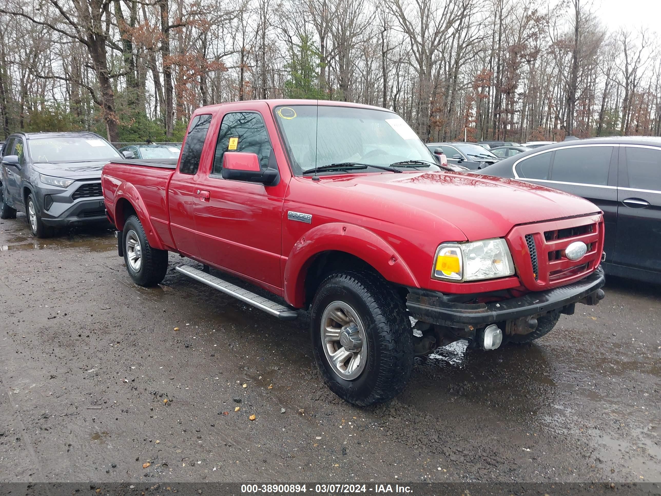 FORD RANGER 2007 1ftyr44u77pa11057