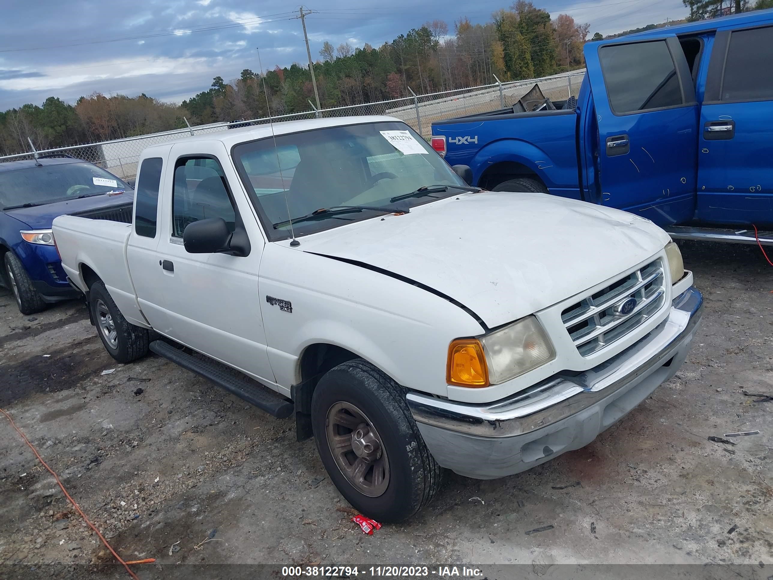 FORD RANGER 2002 1ftyr44u82pa35540