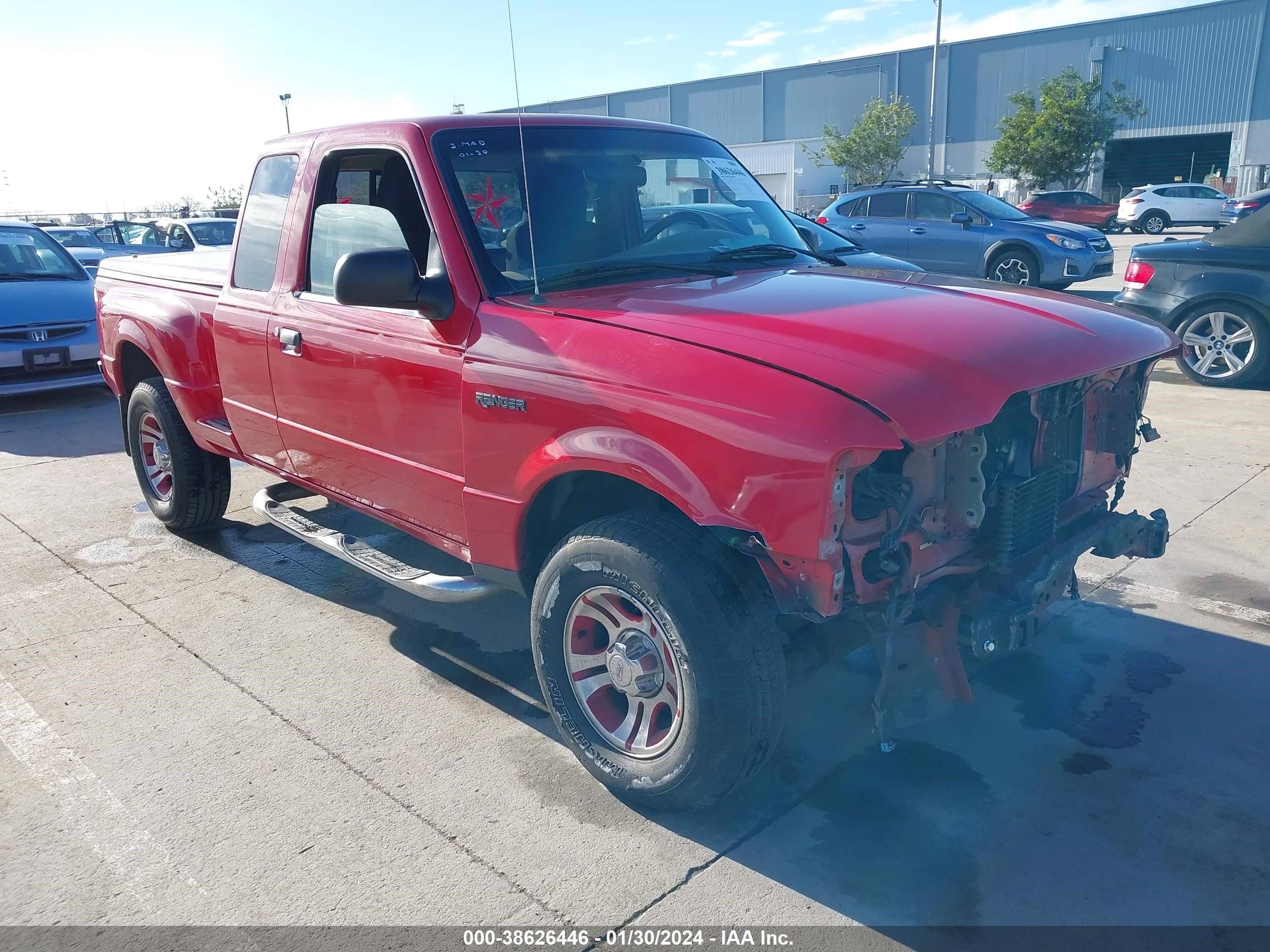 FORD RANGER 2004 1ftyr44u84pa22094