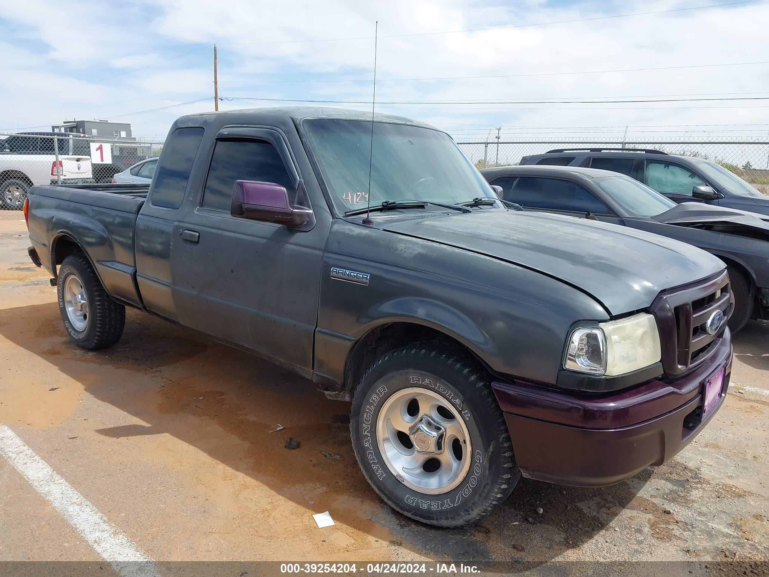 FORD RANGER 2007 1ftyr44u87pa49395