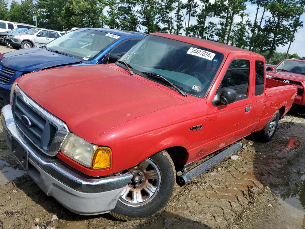 FORD RANGER 2004 1ftyr44ux4pa53525