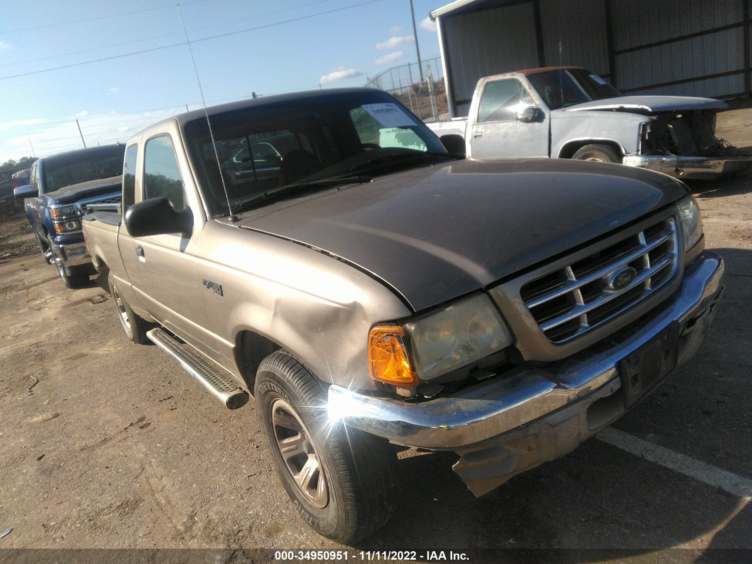 FORD RANGER 2003 1ftyr44v63pb45805