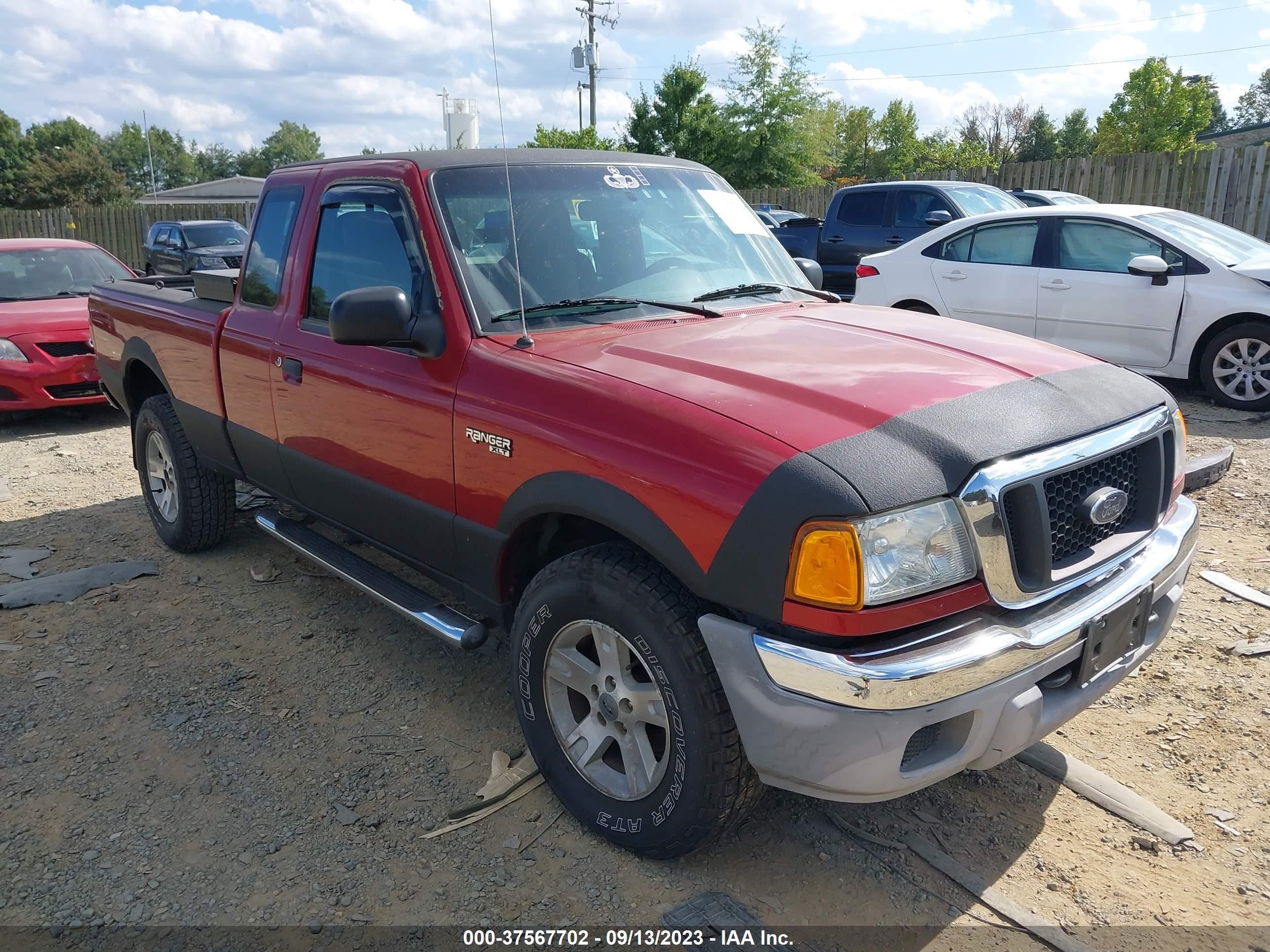 FORD RANGER 2004 1ftzr15e24ta09682