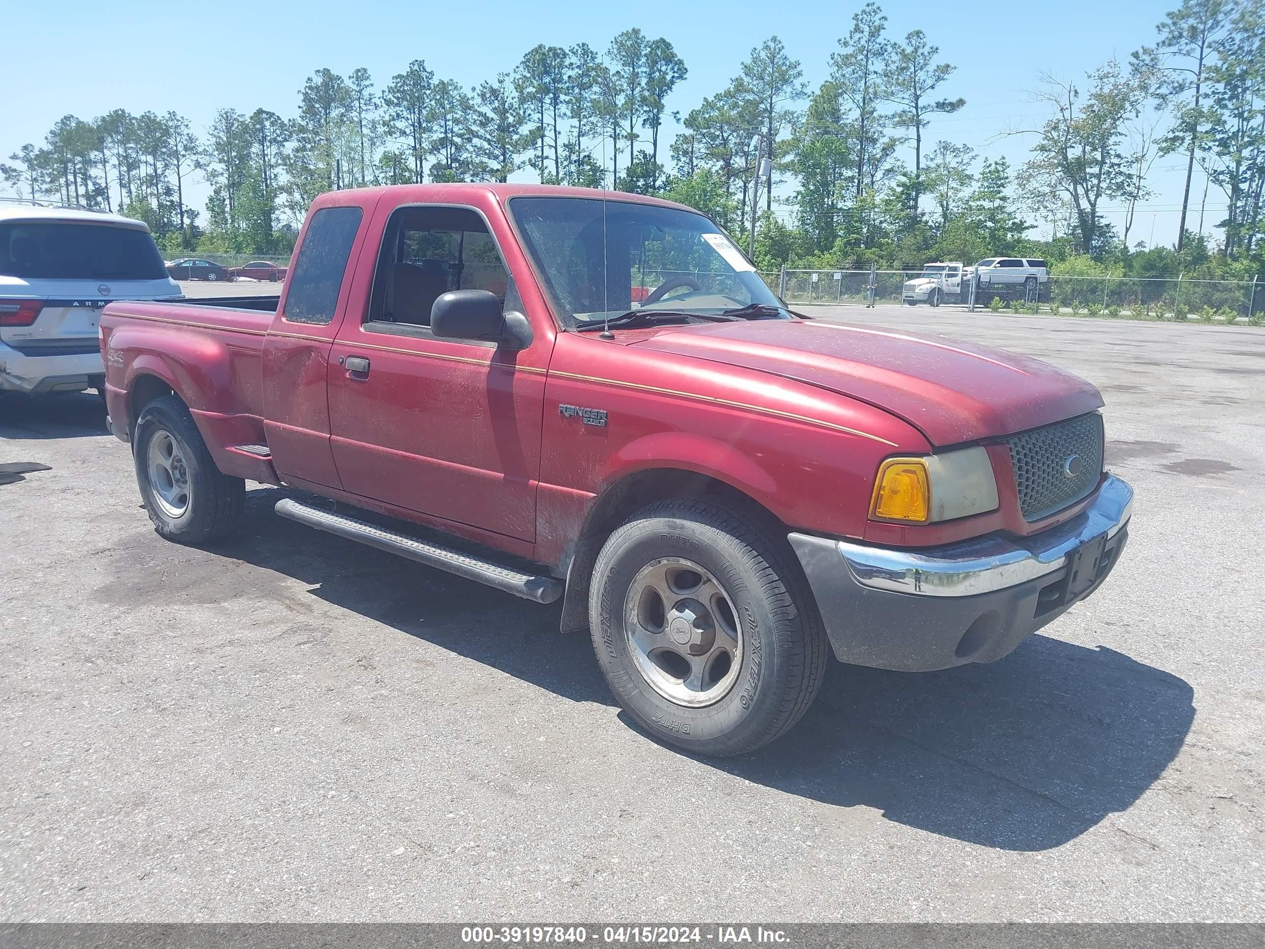 FORD RANGER 2001 1ftzr15e31pa14796