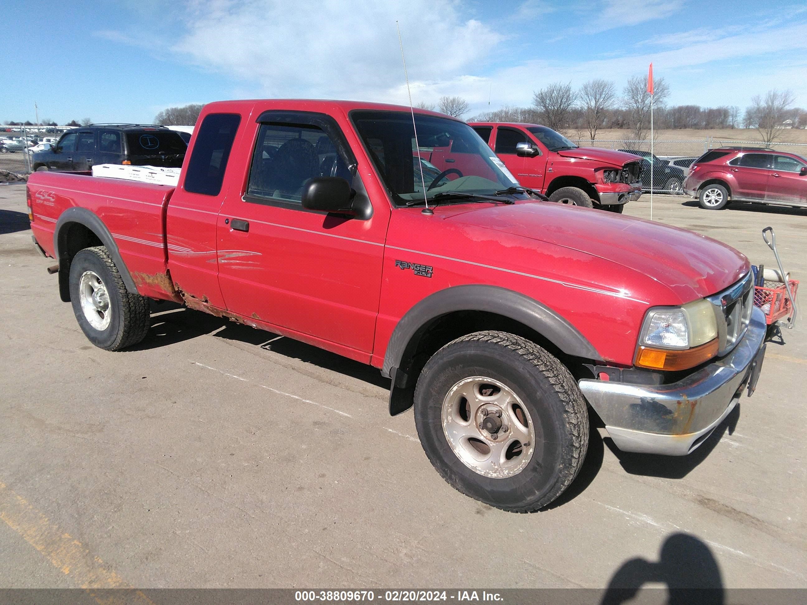 FORD RANGER 1999 1ftzr15x7xpb71807