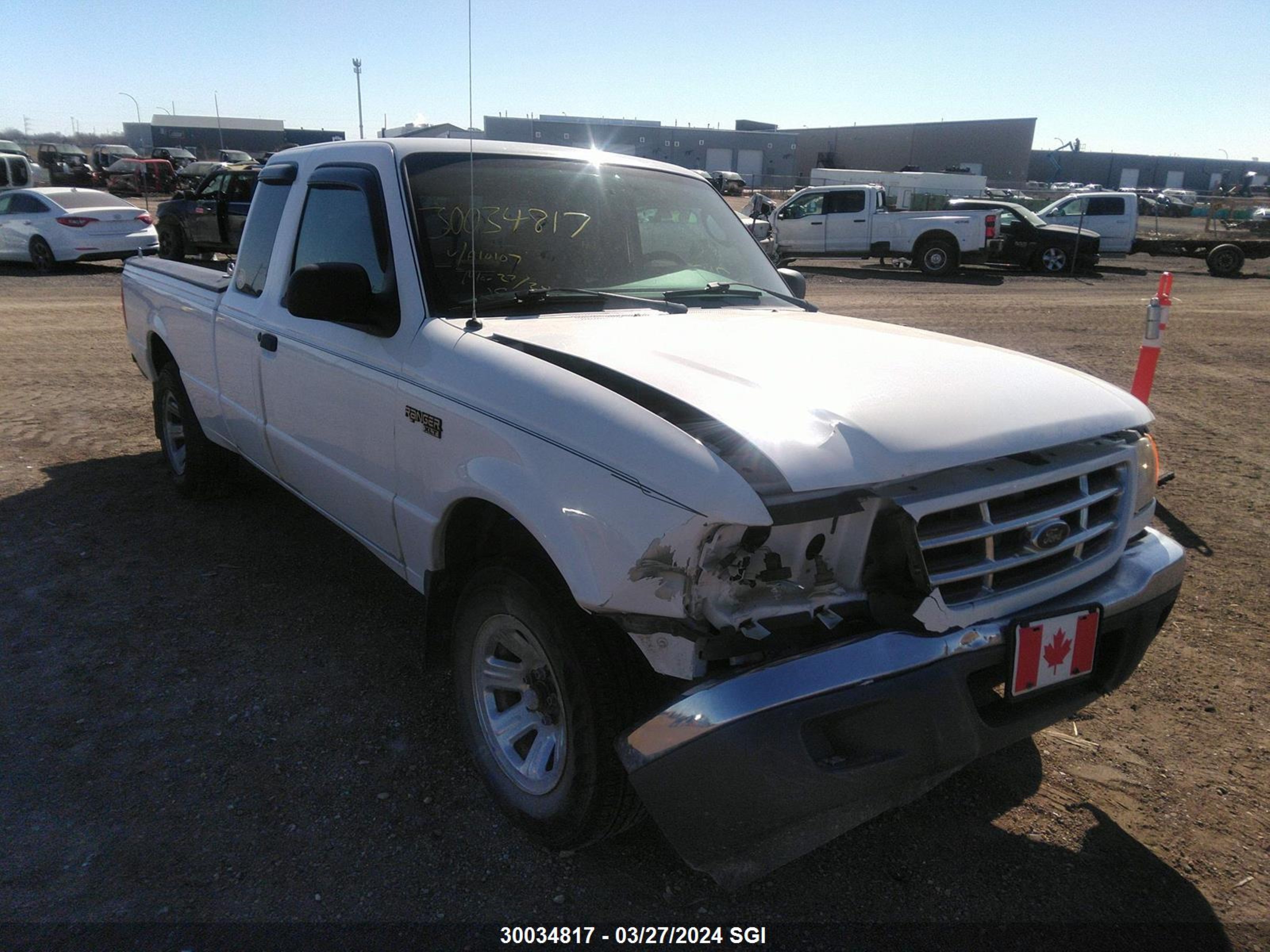 FORD RANGER 2003 1ftzr44e33pa10107