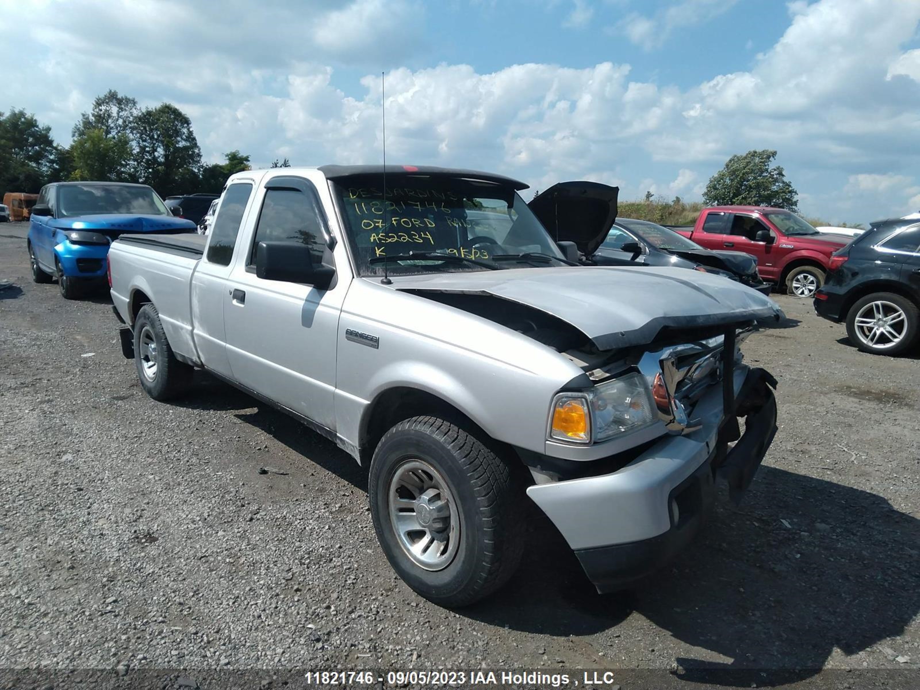 FORD RANGER 2007 1ftzr44u47pa52234