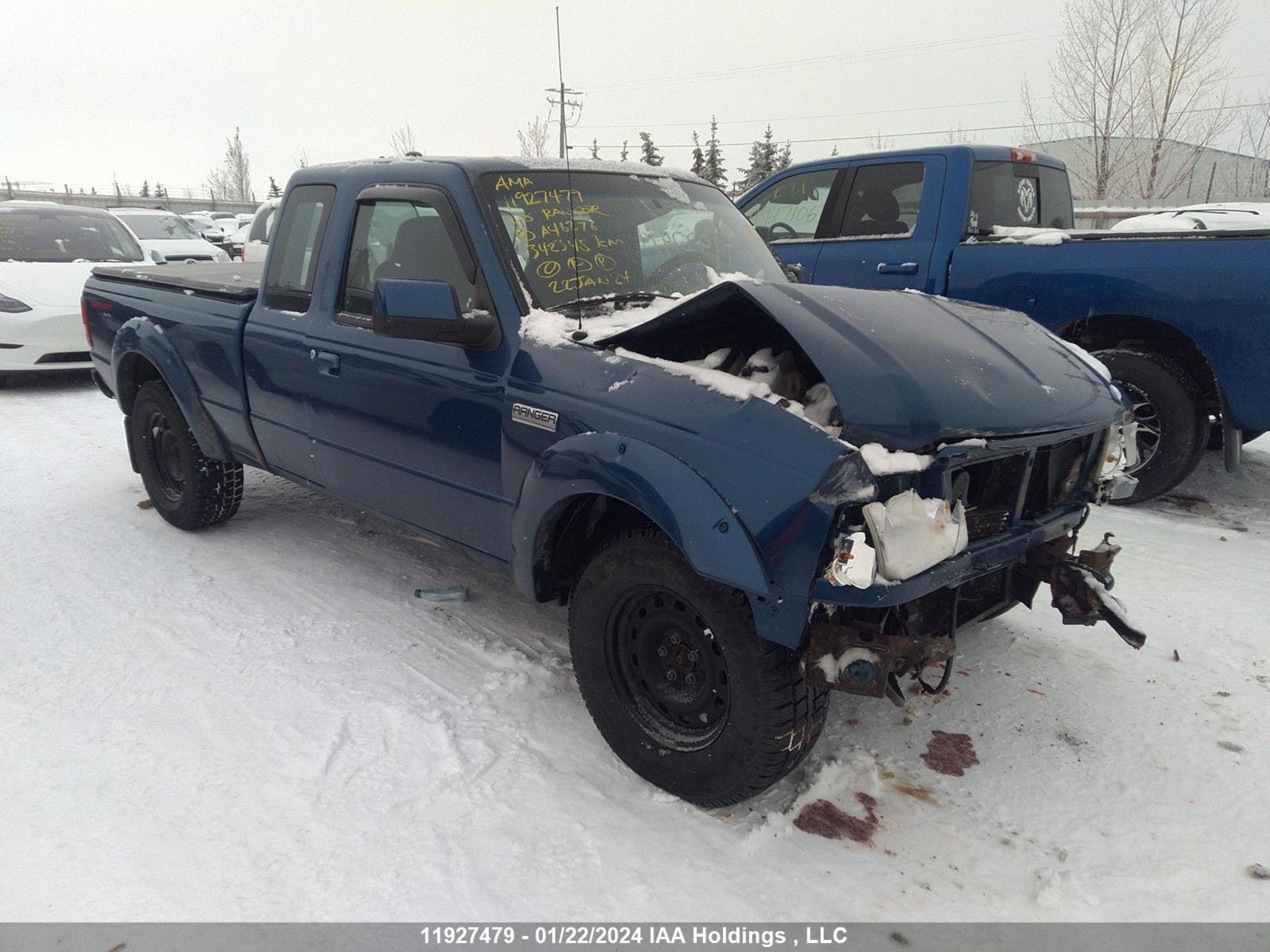 FORD RANGER 2008 1ftzr45e08pa46276