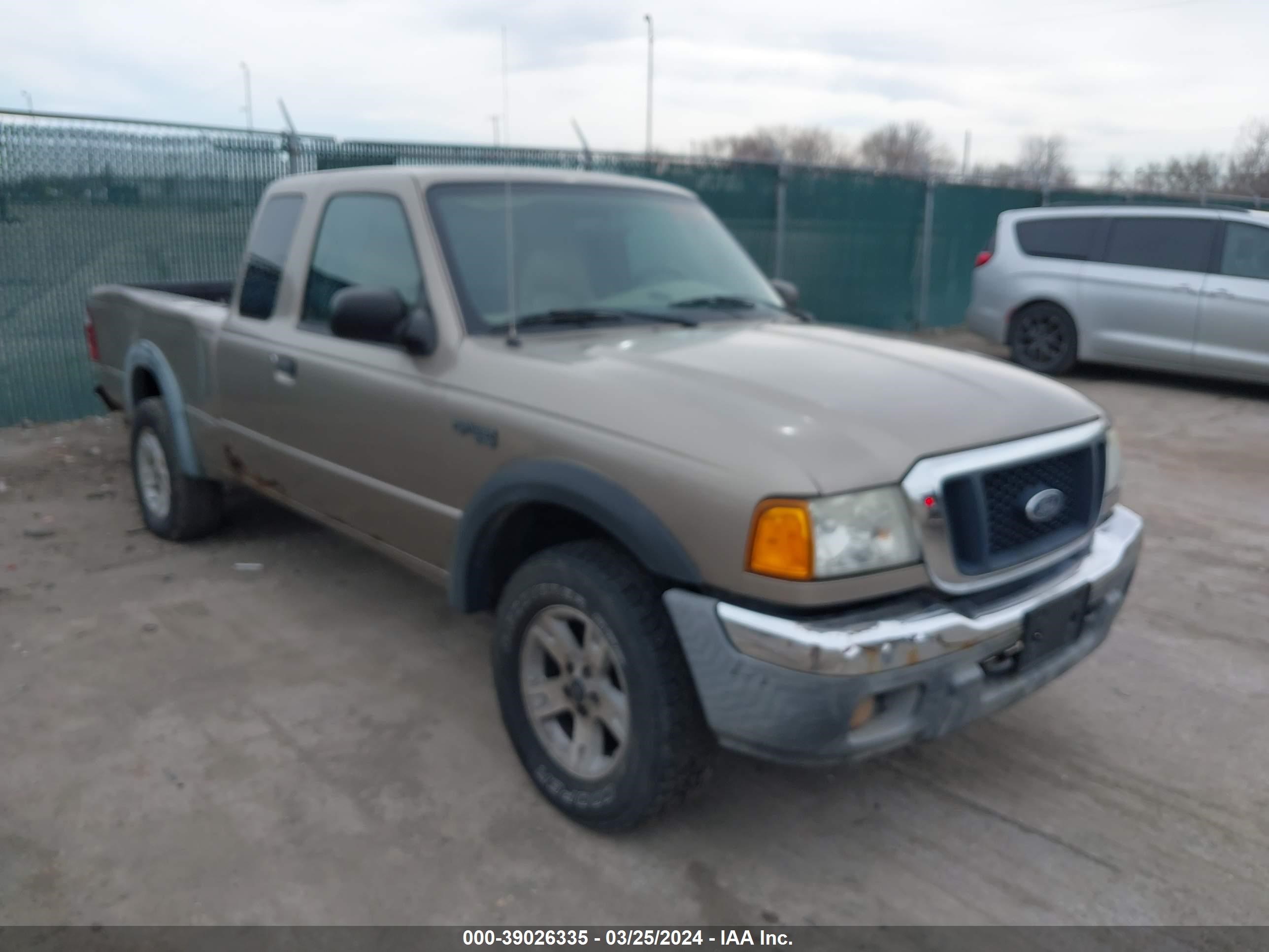 FORD RANGER 2004 1ftzr45e24pa29859