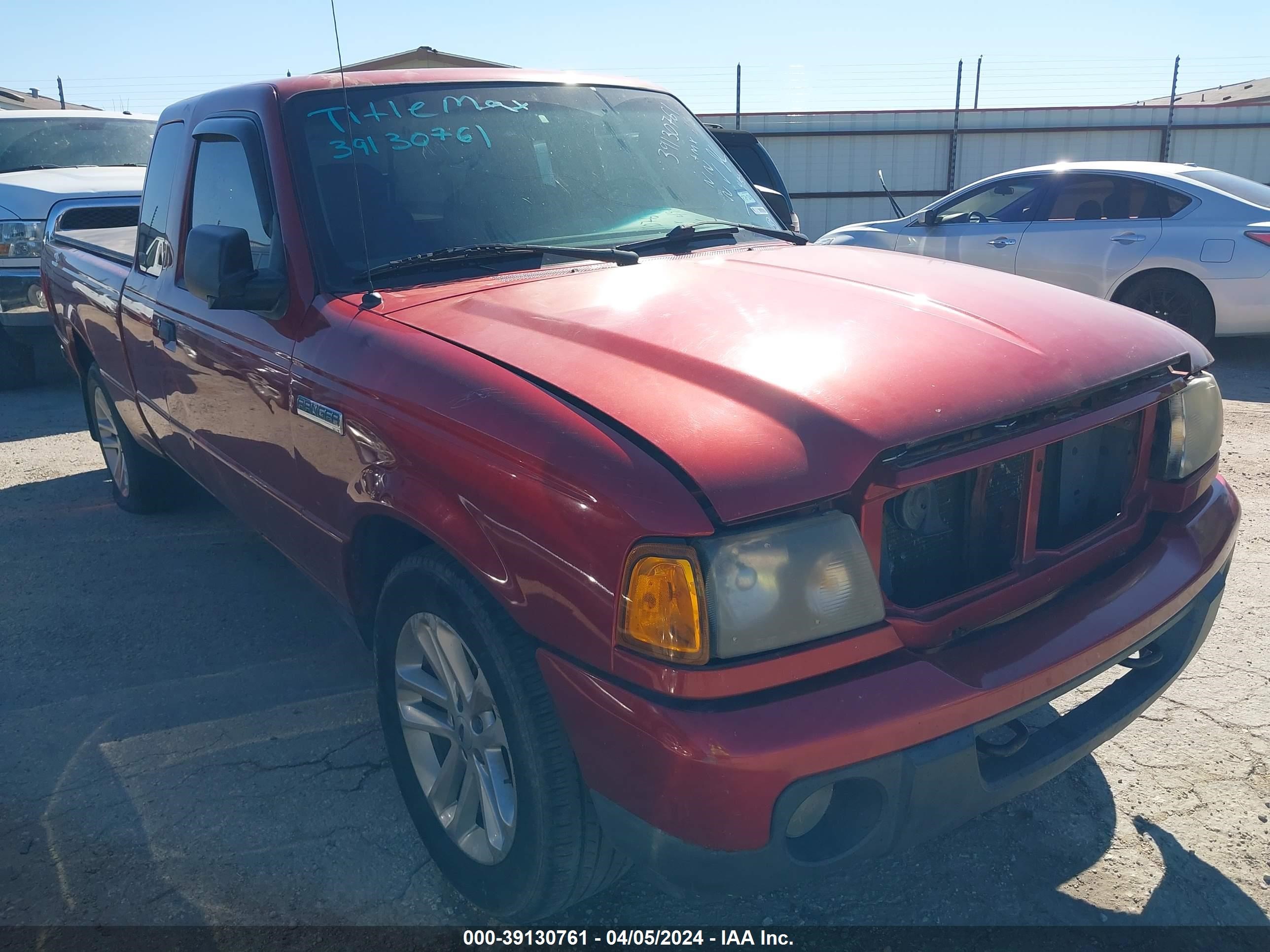 FORD RANGER 2008 1ftzr45e48pb10173