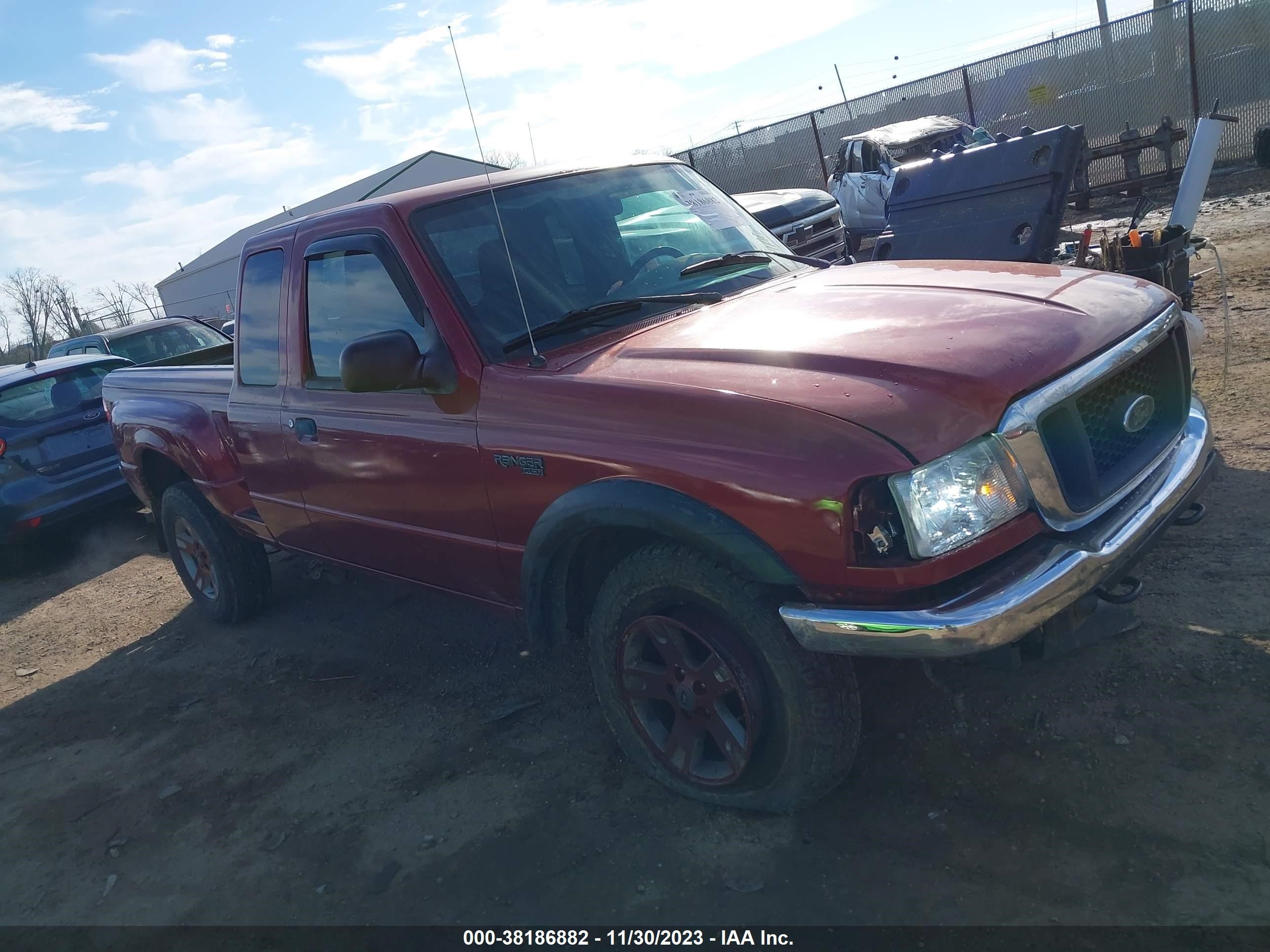 FORD RANGER 2004 1ftzr45e64pa38824