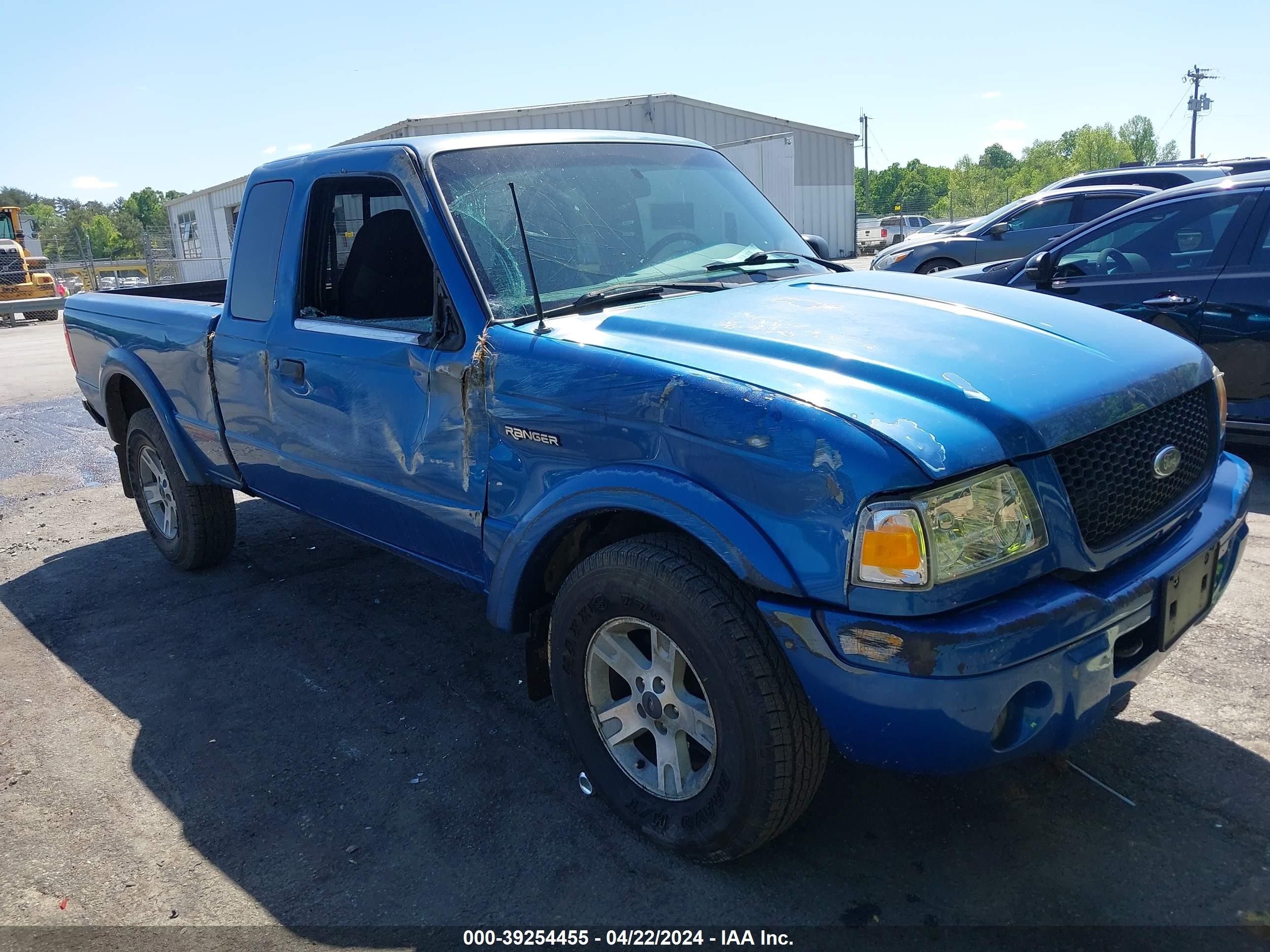 FORD RANGER 2002 1ftzr45e72ta43132