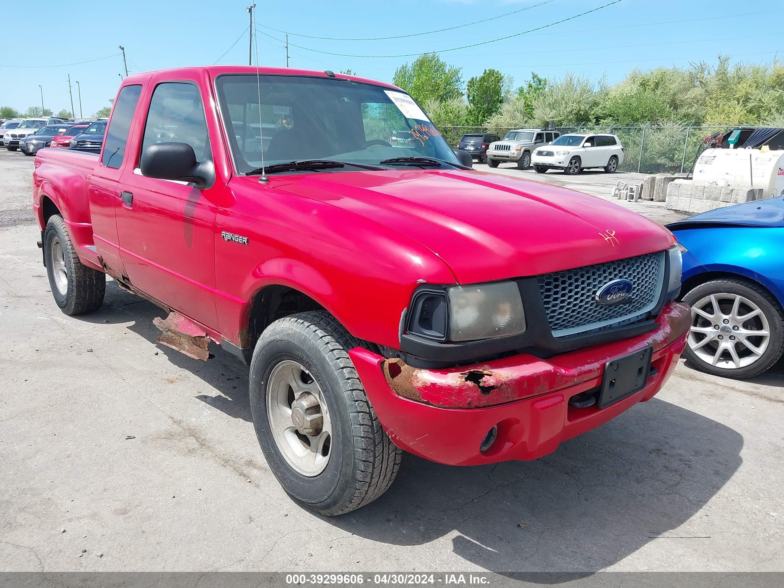 FORD RANGER 2003 1ftzr45e73pa72995