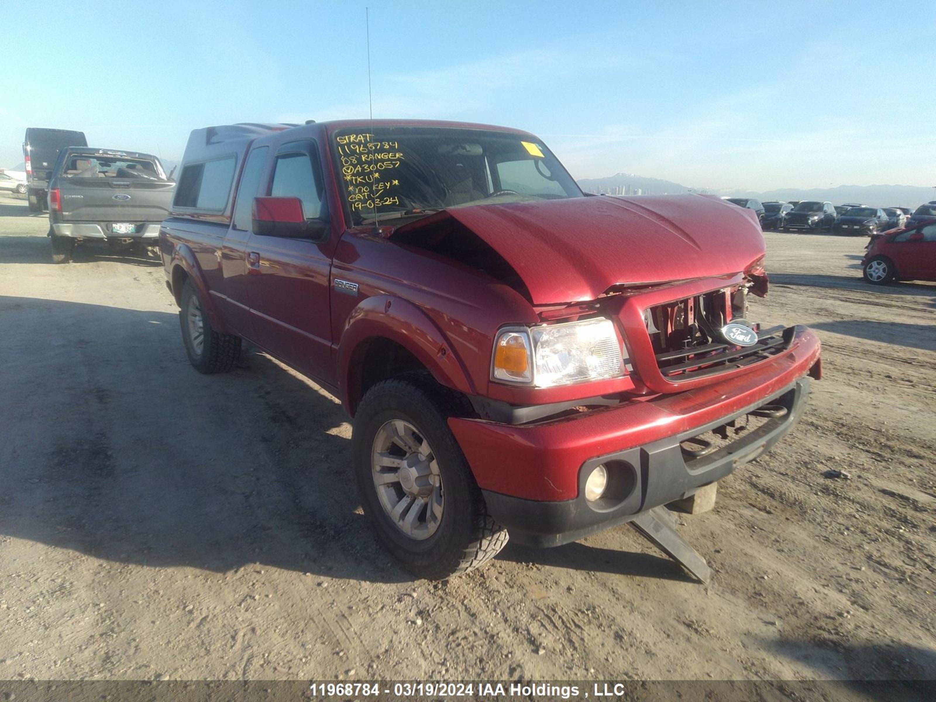 FORD RANGER 2008 1ftzr45e78pa30057