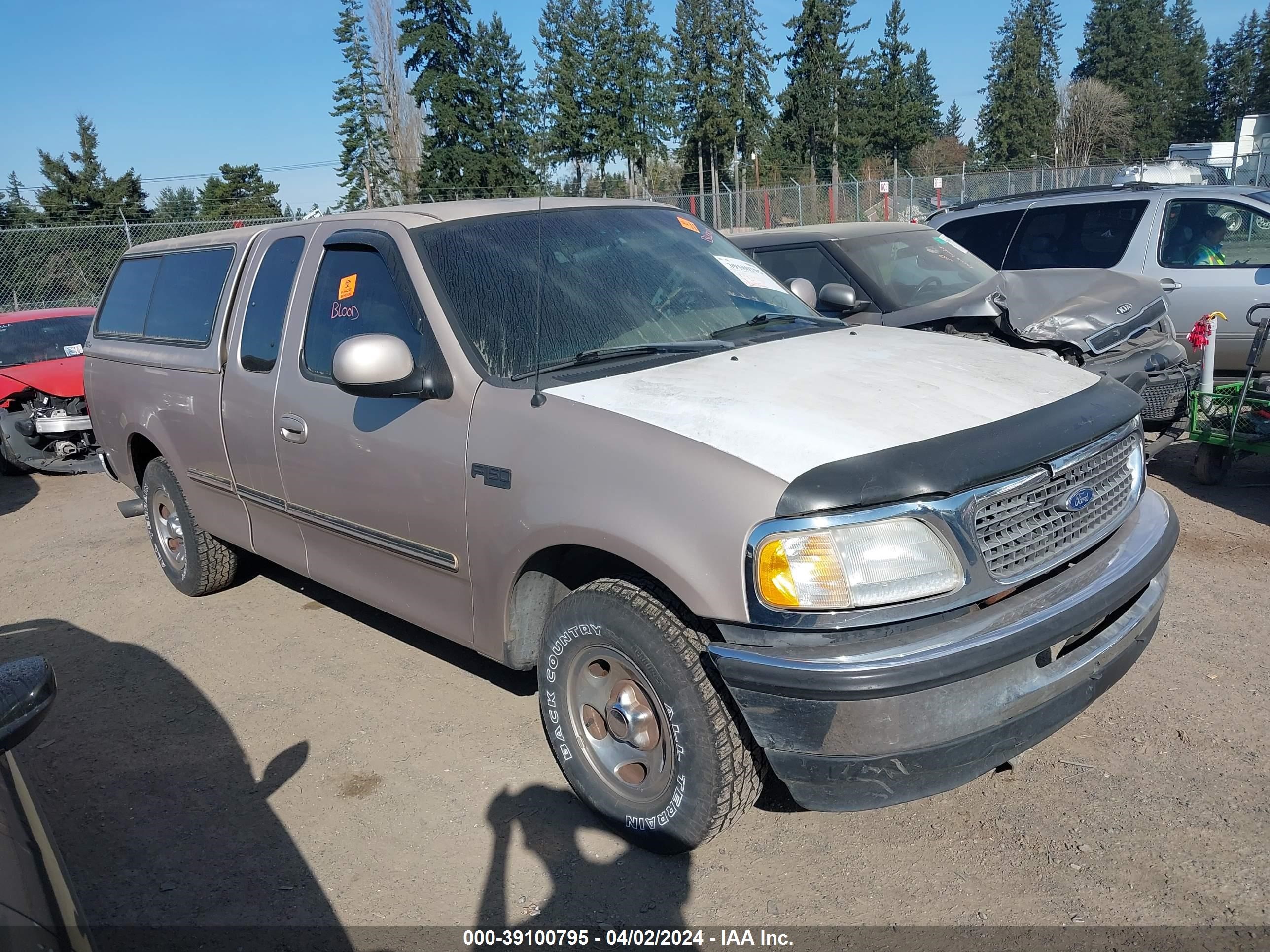 FORD F-150 1998 1ftzx1727wnb29932