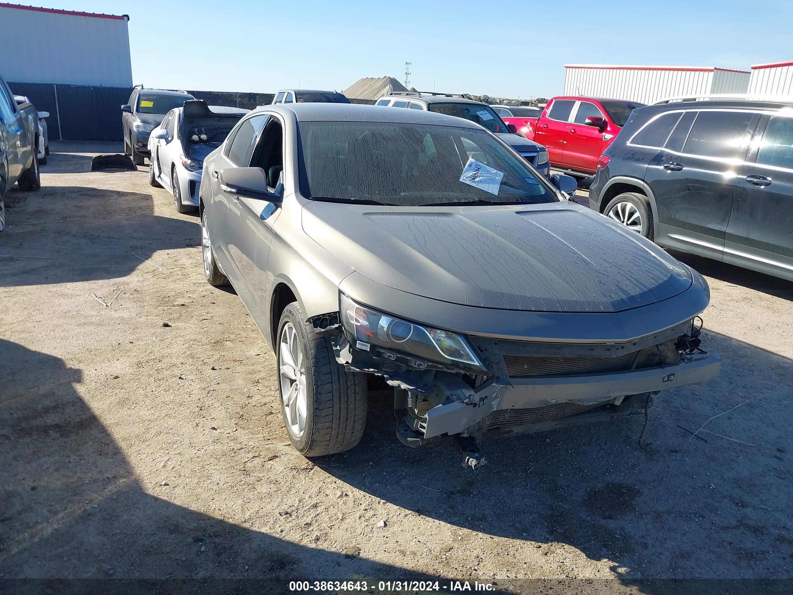 CHEVROLET IMPALA 2017 1g1105s30hu173748