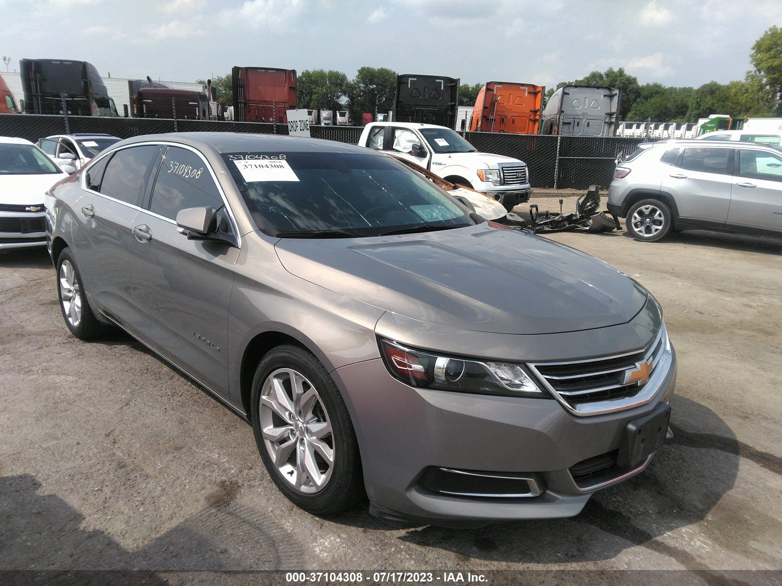 CHEVROLET IMPALA 2017 1g1105s33hu189183