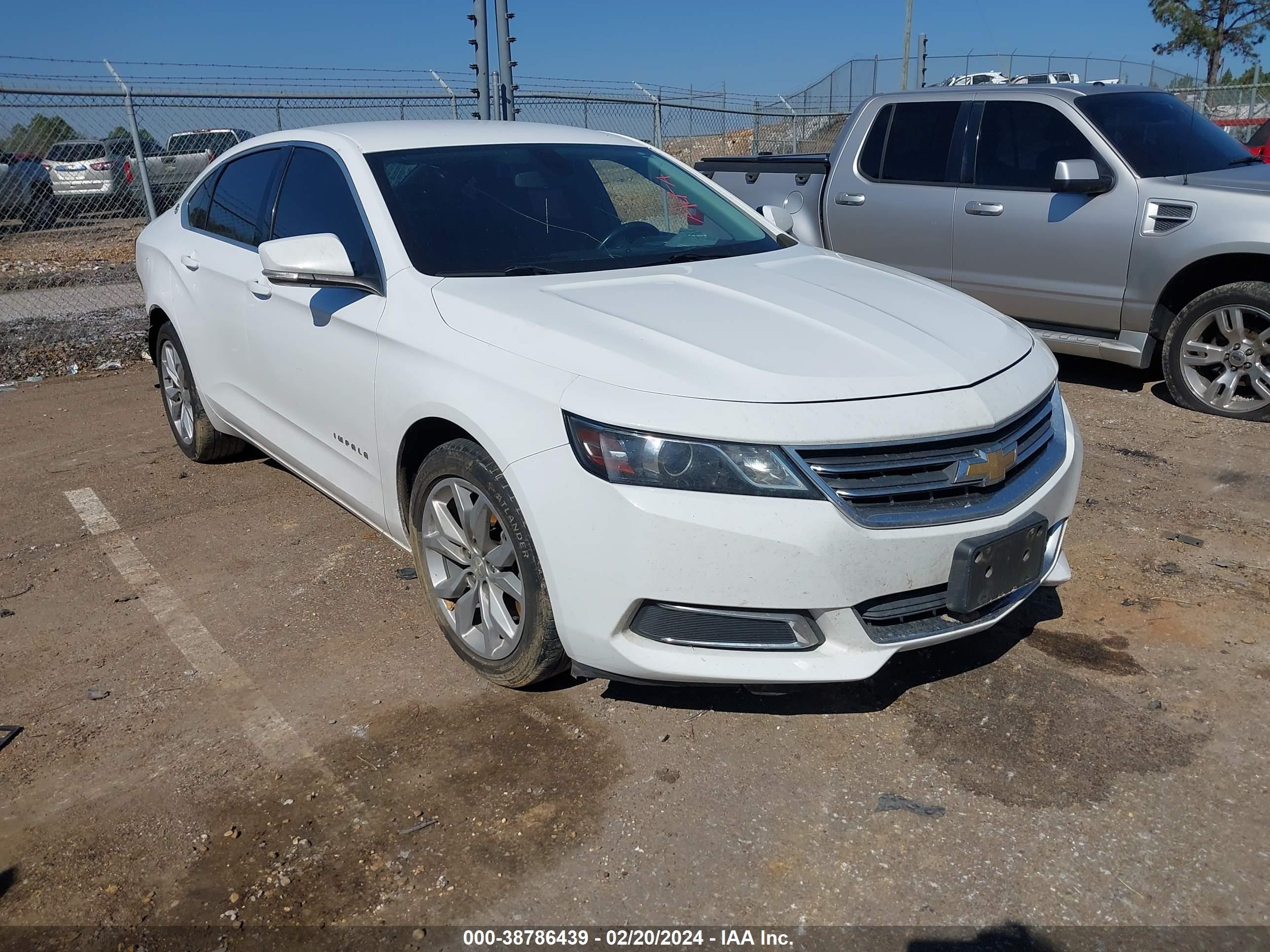 CHEVROLET IMPALA 2017 1g1105s34hu133124