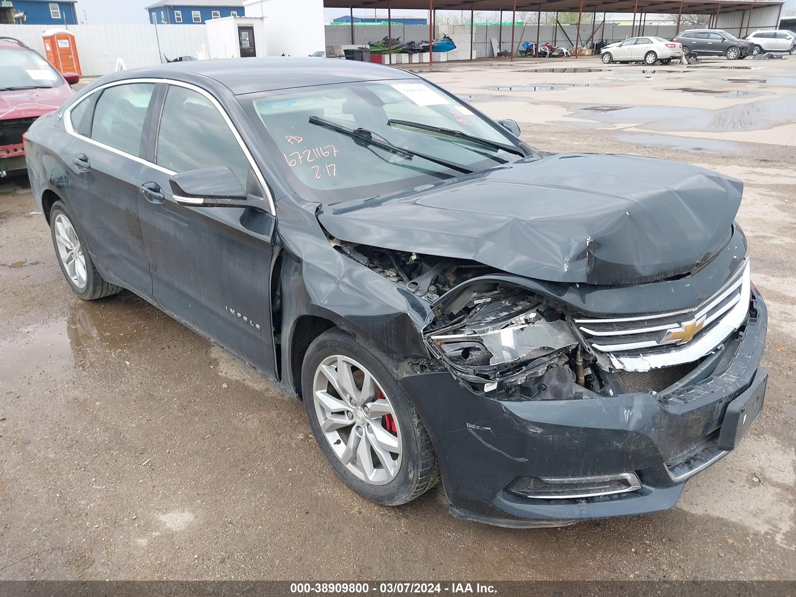 CHEVROLET IMPALA 2018 1g1105s34ju103644