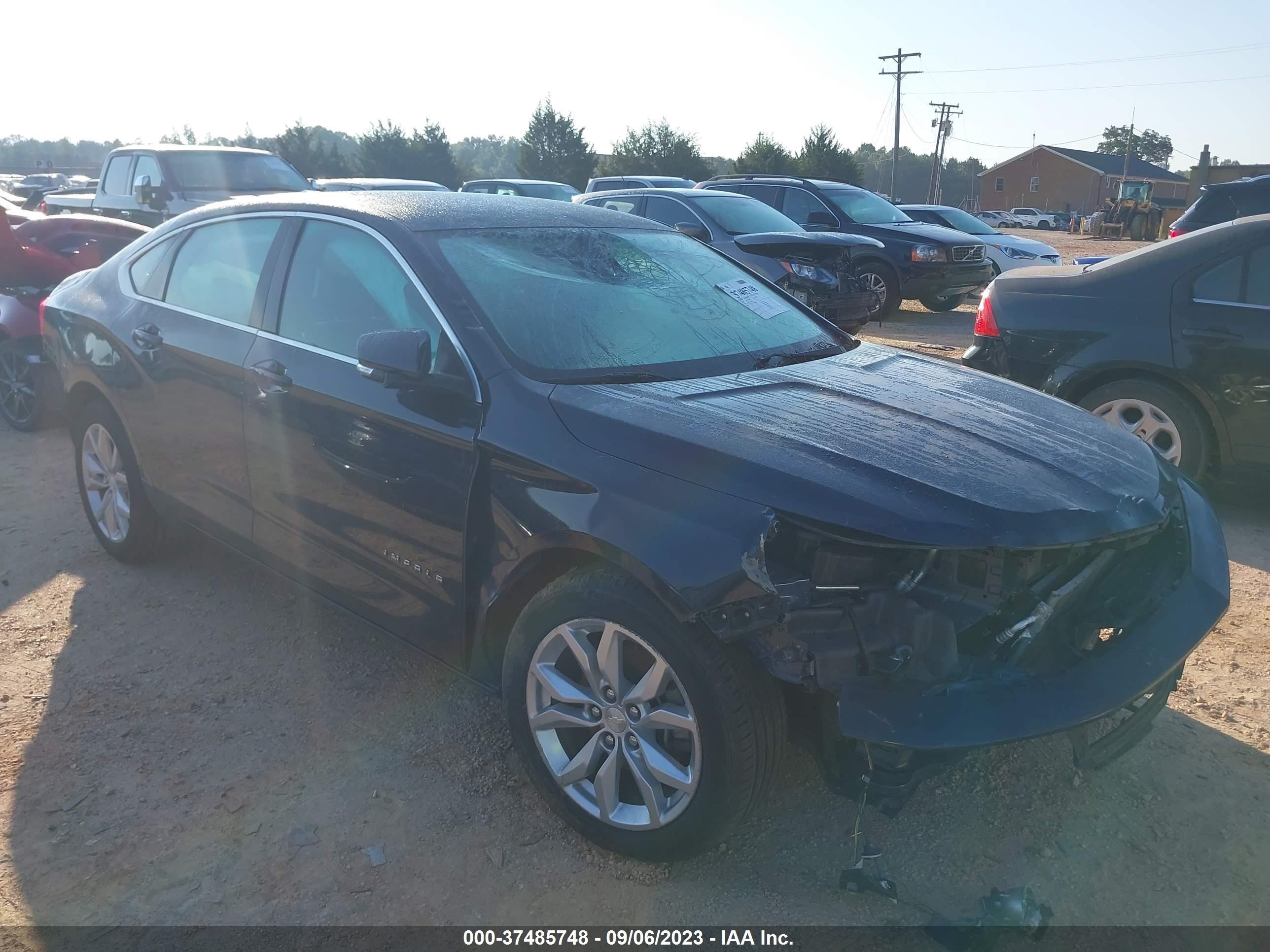 CHEVROLET IMPALA 2017 1g1105s37hu165663