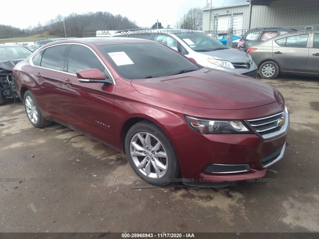 CHEVROLET IMPALA 2017 1g1105s39hu128856