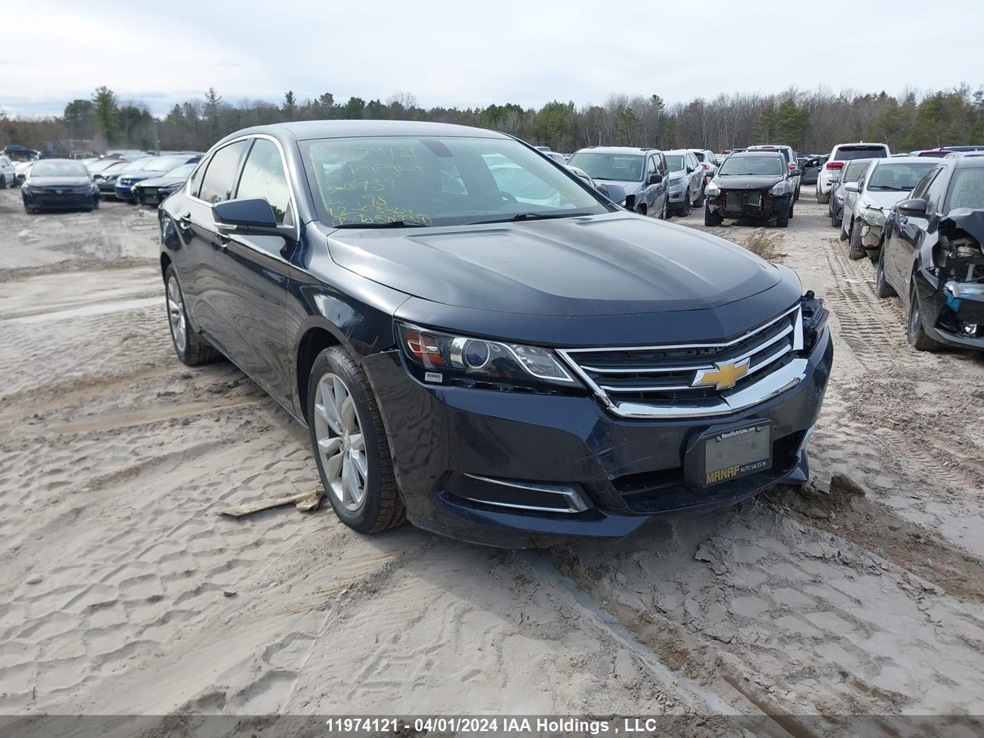 CHEVROLET IMPALA 2016 1g1115s35gu156939